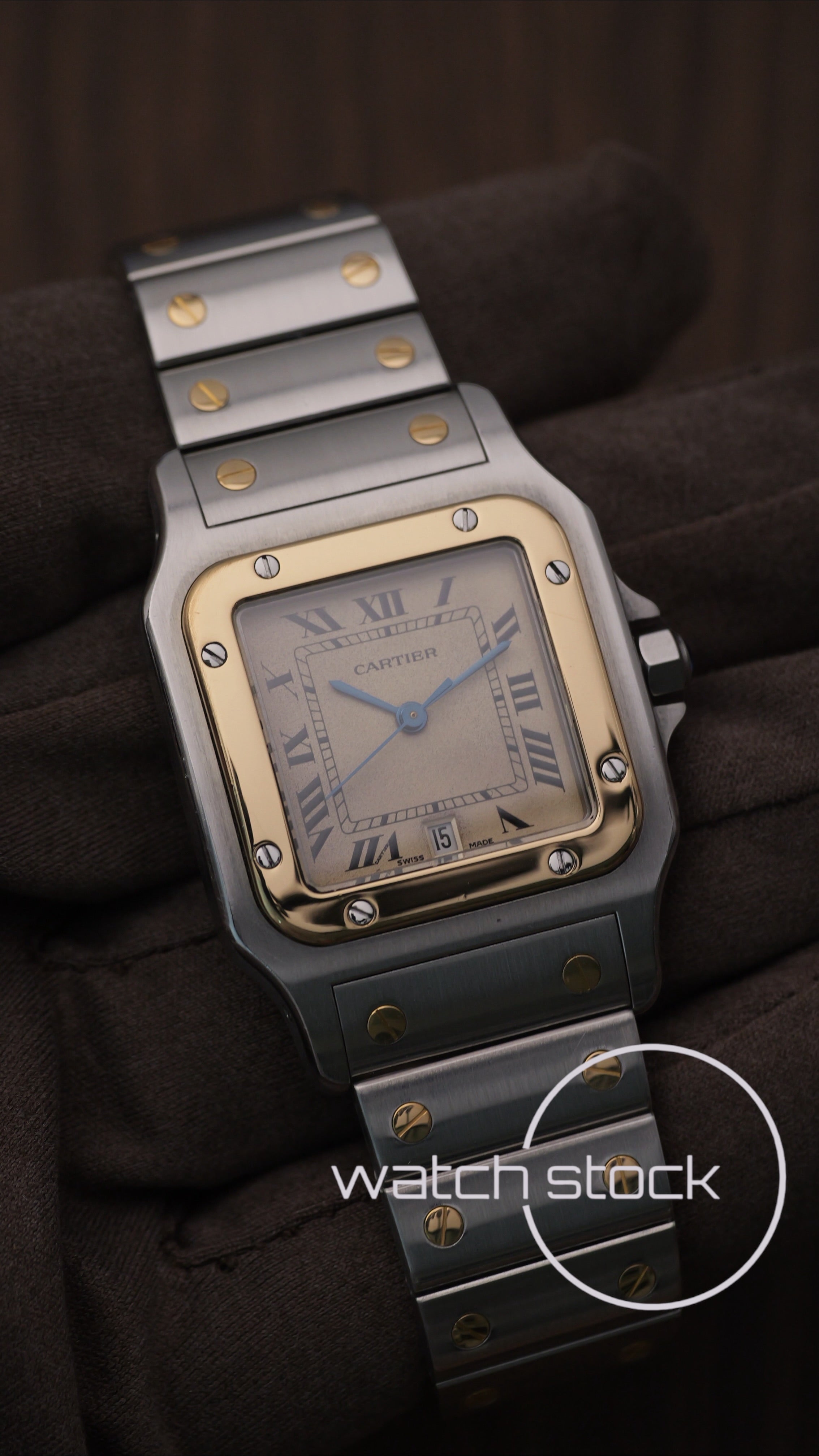 Cartier santos galbee 29x41mm Ref. 187901