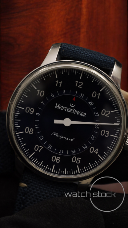 Meistersinger Perigraph Mono-lancetta automatic 42mm