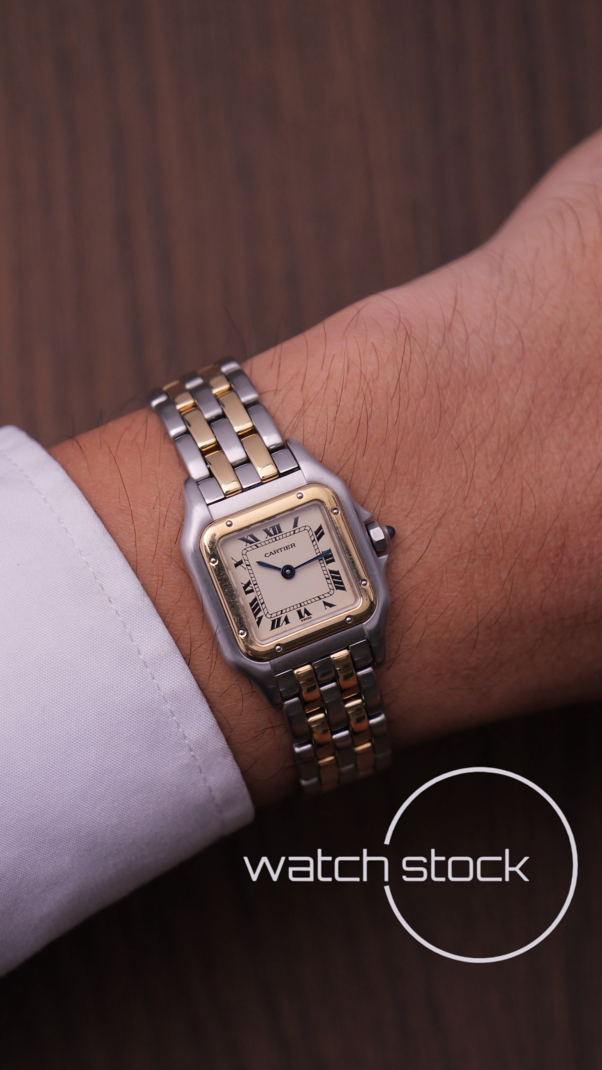 Cartier panthere small due fili vintage ref.6692