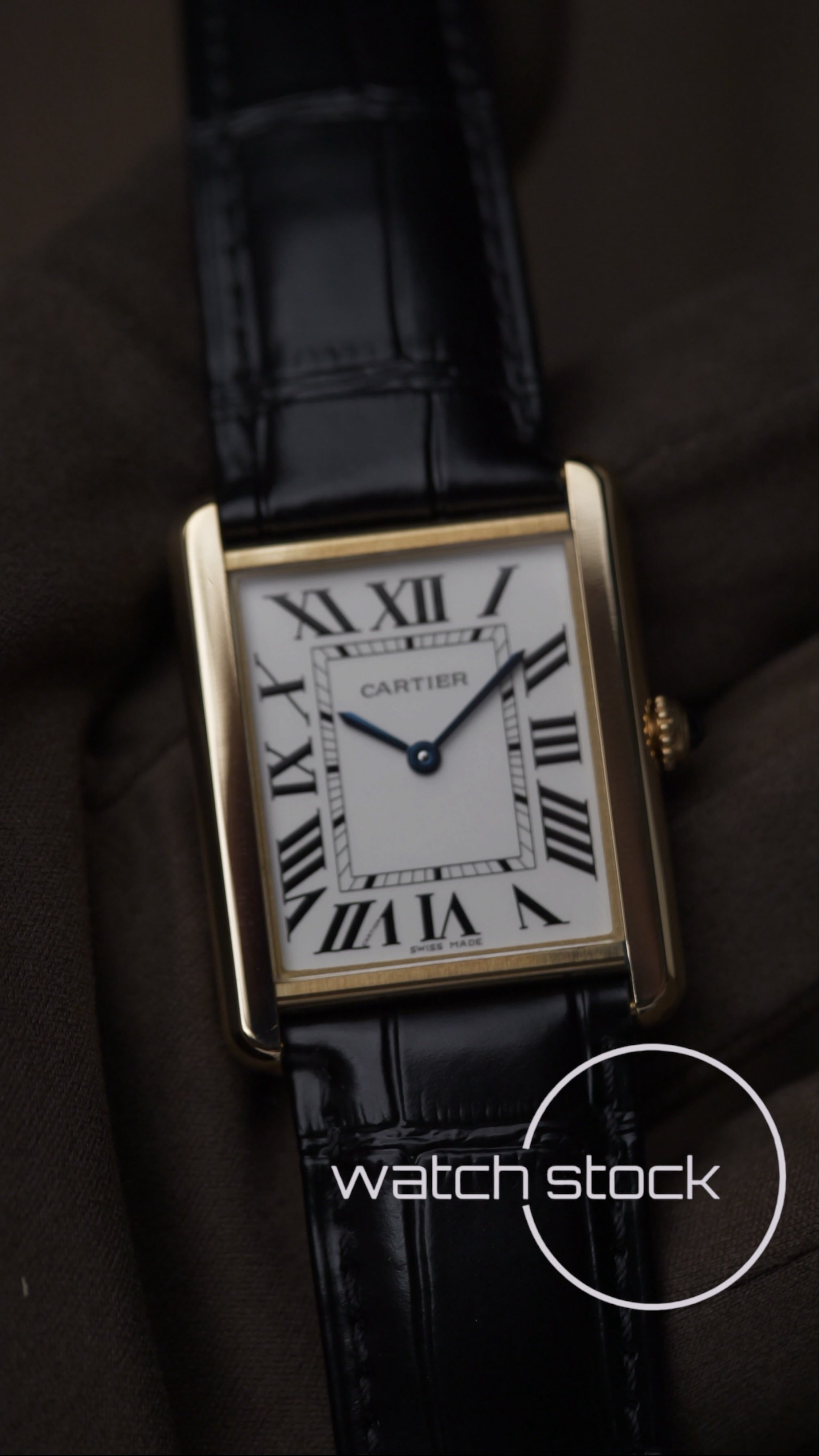 Cartier tank solo L 18K GOLD ref.3167 27x35mm quartz