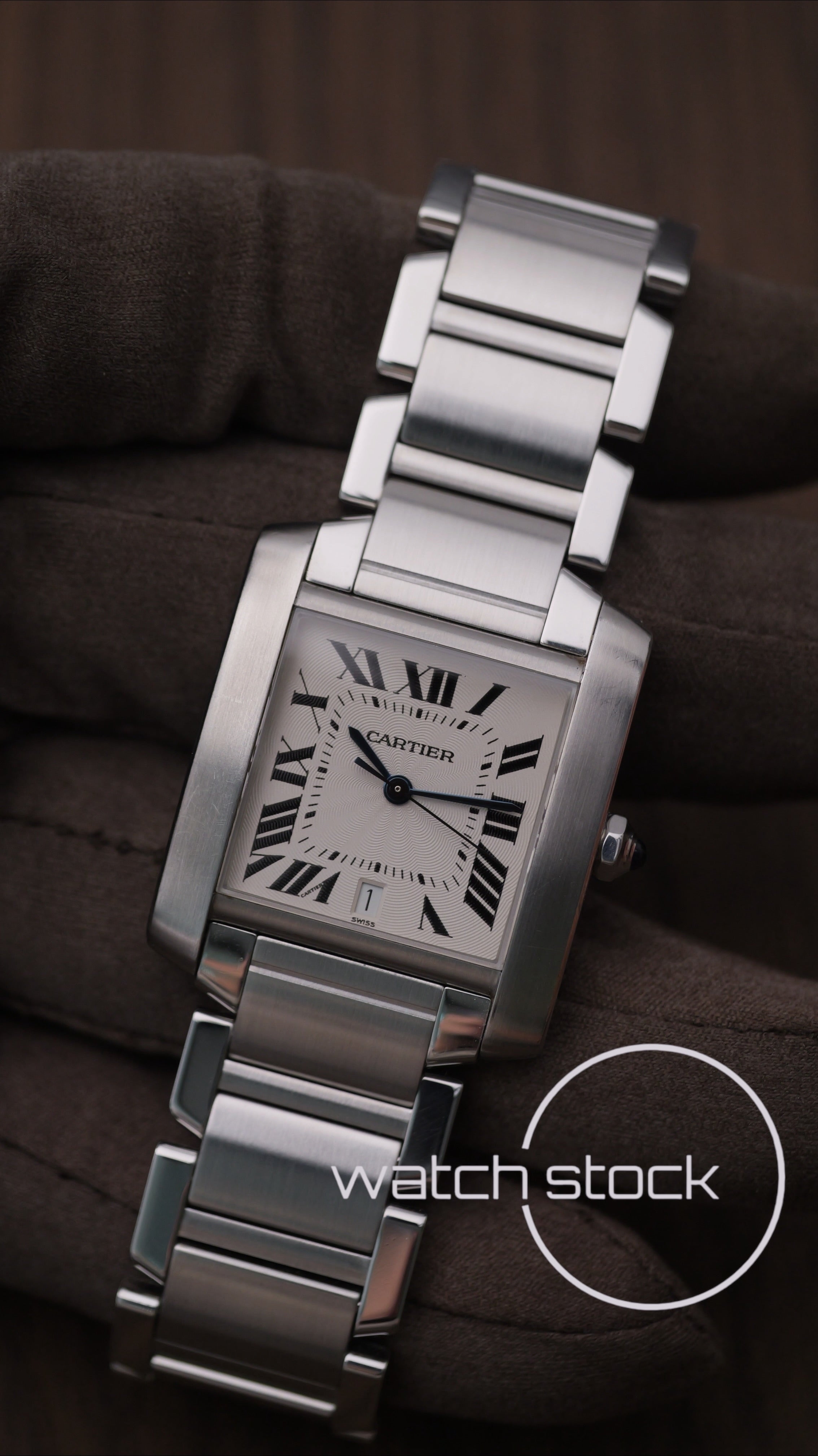 Cartier Tank Francaise ref.2302 automatic Medium size