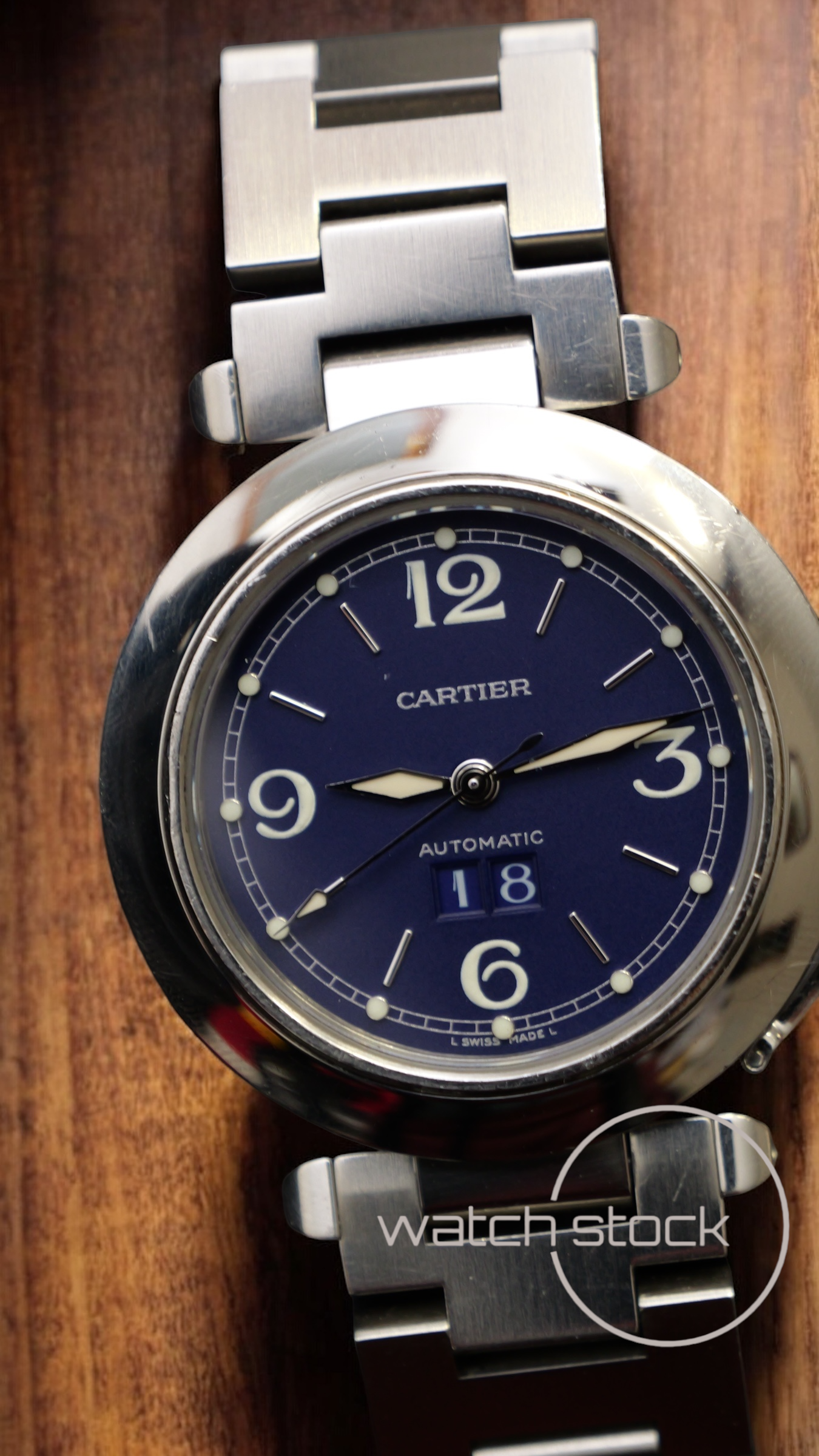 Cartier Pasha Automatic grand date 36mm ref. 2475