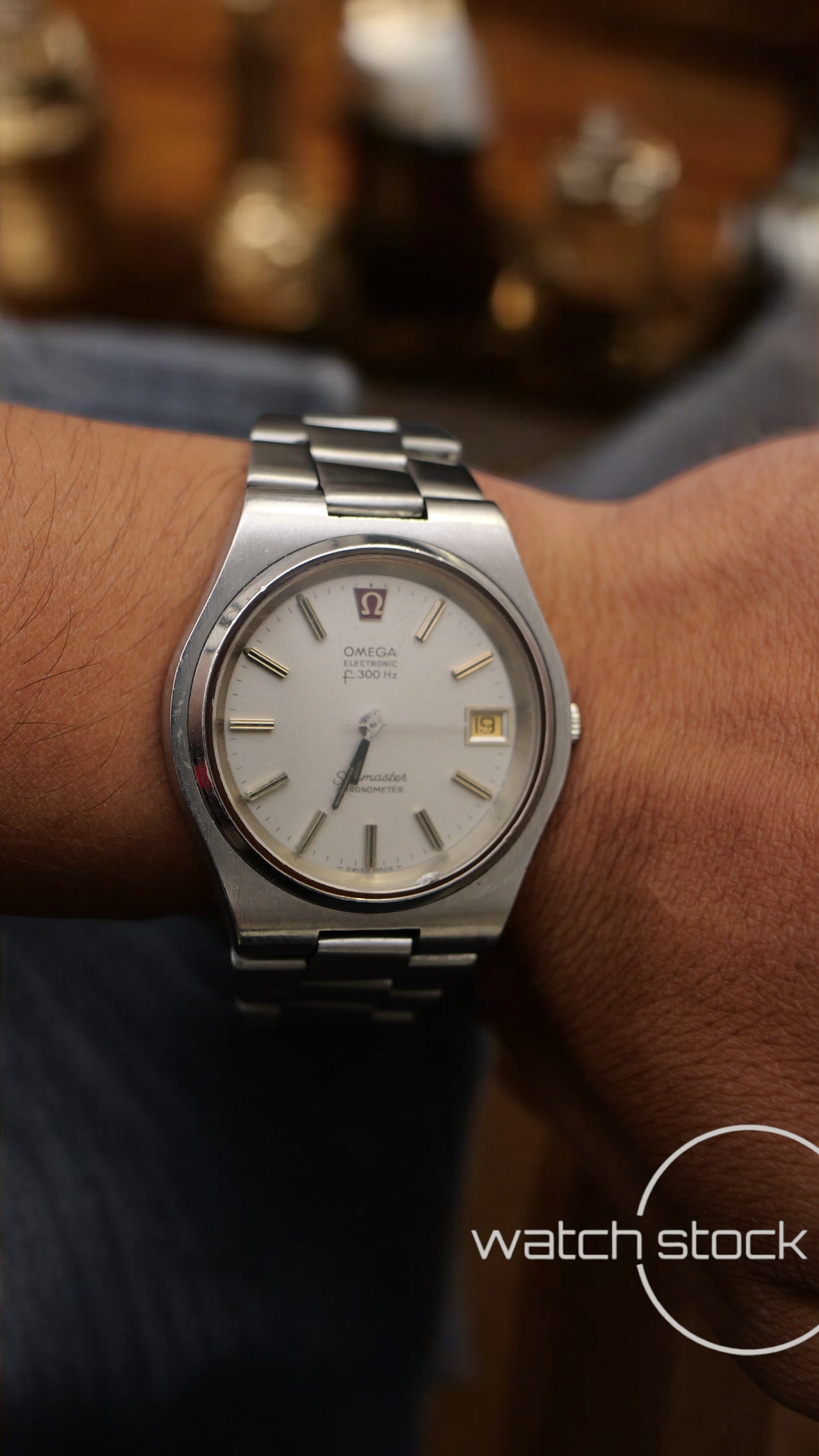 Omega seamaster electronic fh300 diapason (38mm) vintage