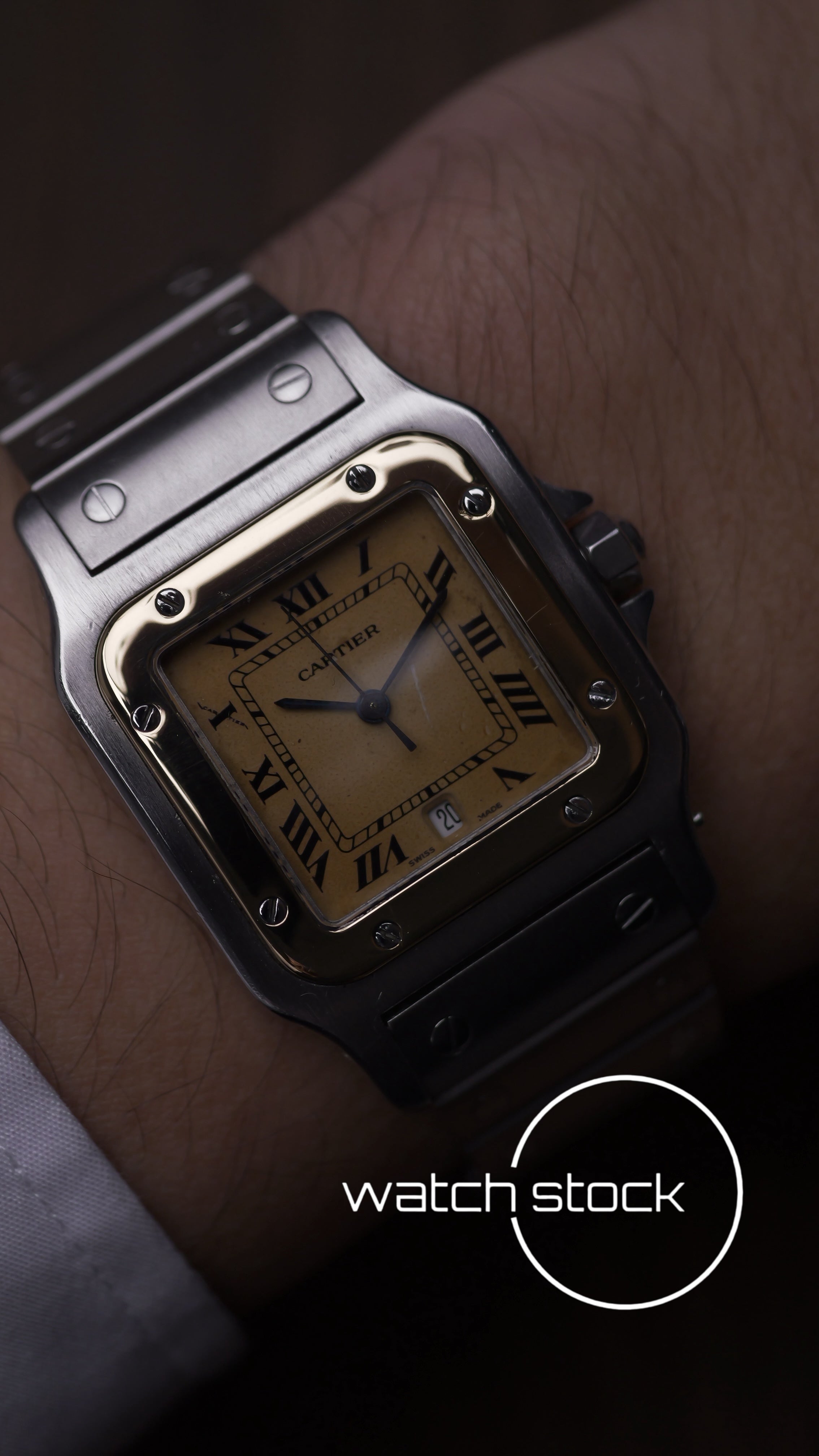 Cartier santos galbee 29x41mm Ref. 187901