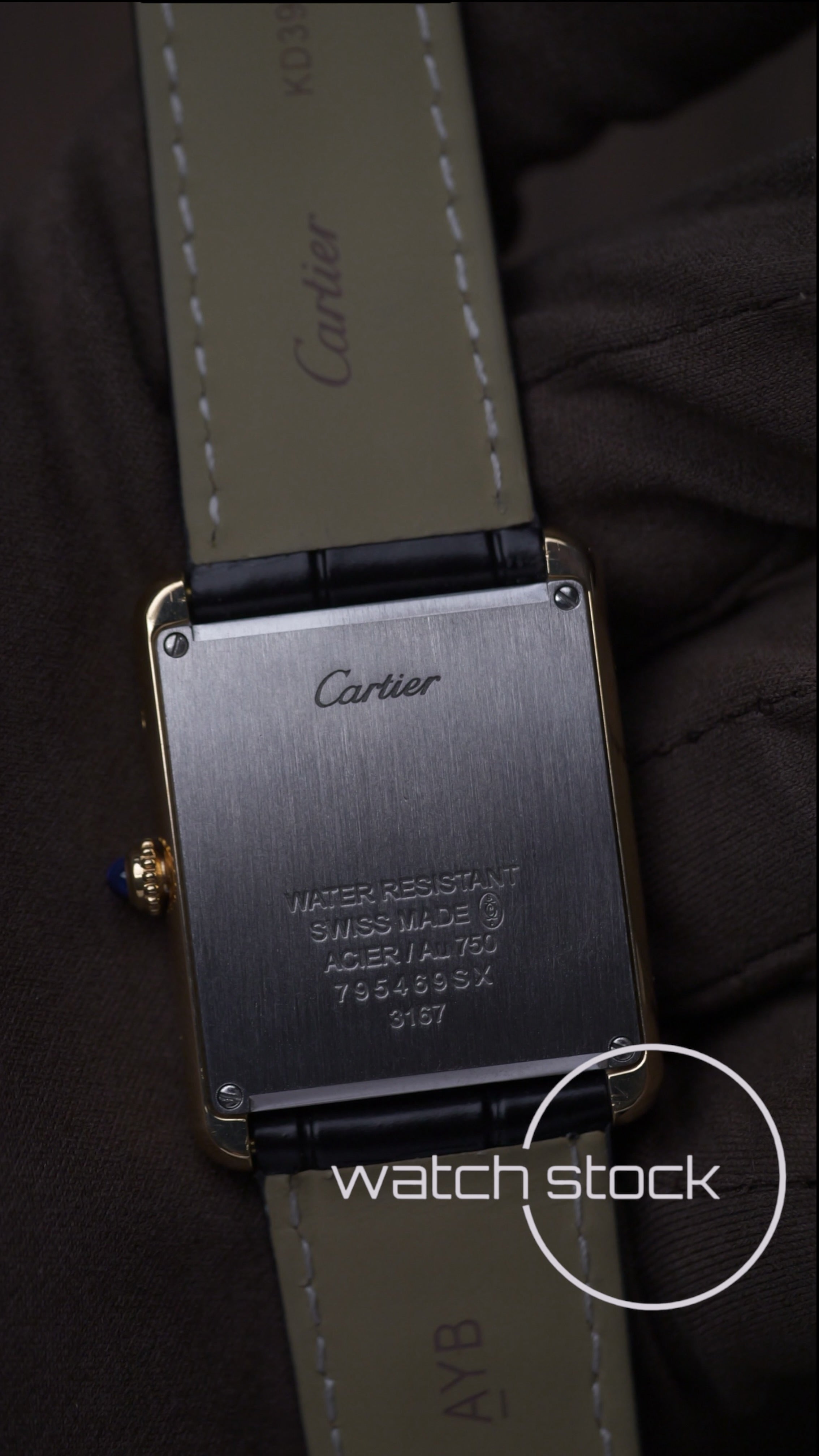 Cartier tank solo L 18K GOLD ref.3167 27x35mm quartz