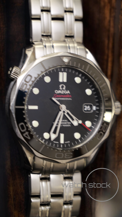 Omega seamaster 300m co-axial (41mm) black dial Ref.21230412001003