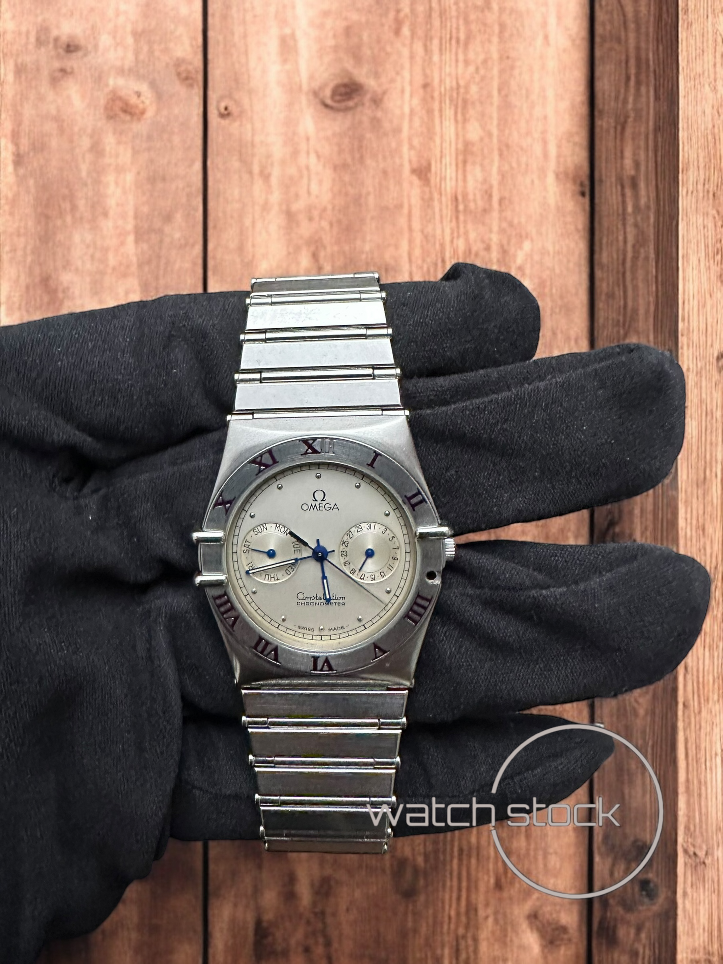 Omega costellation daydate quarz (32mm) white dial vintage