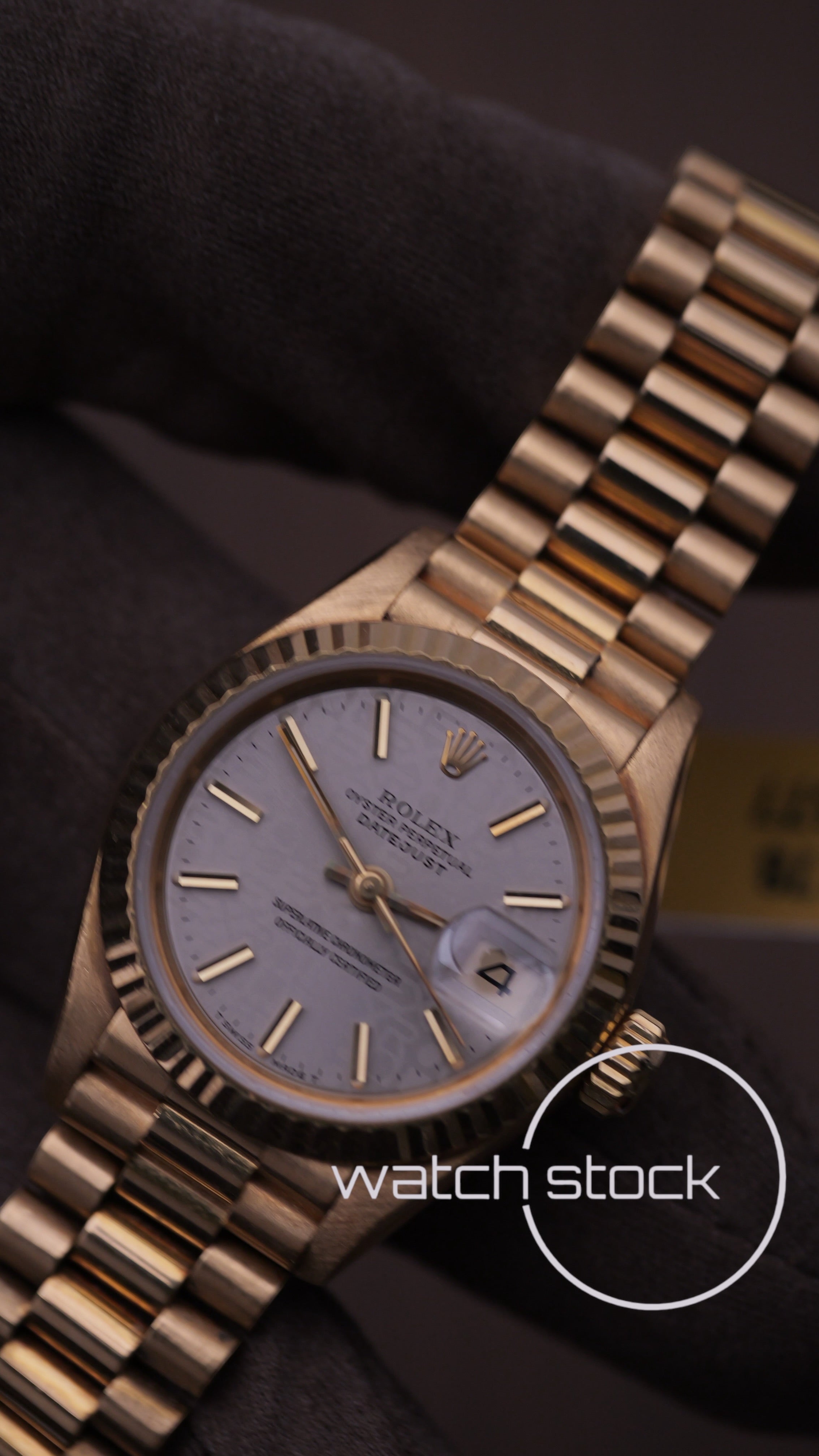 Rolex datejust 26mm Ref.69178 FULL SET full gold