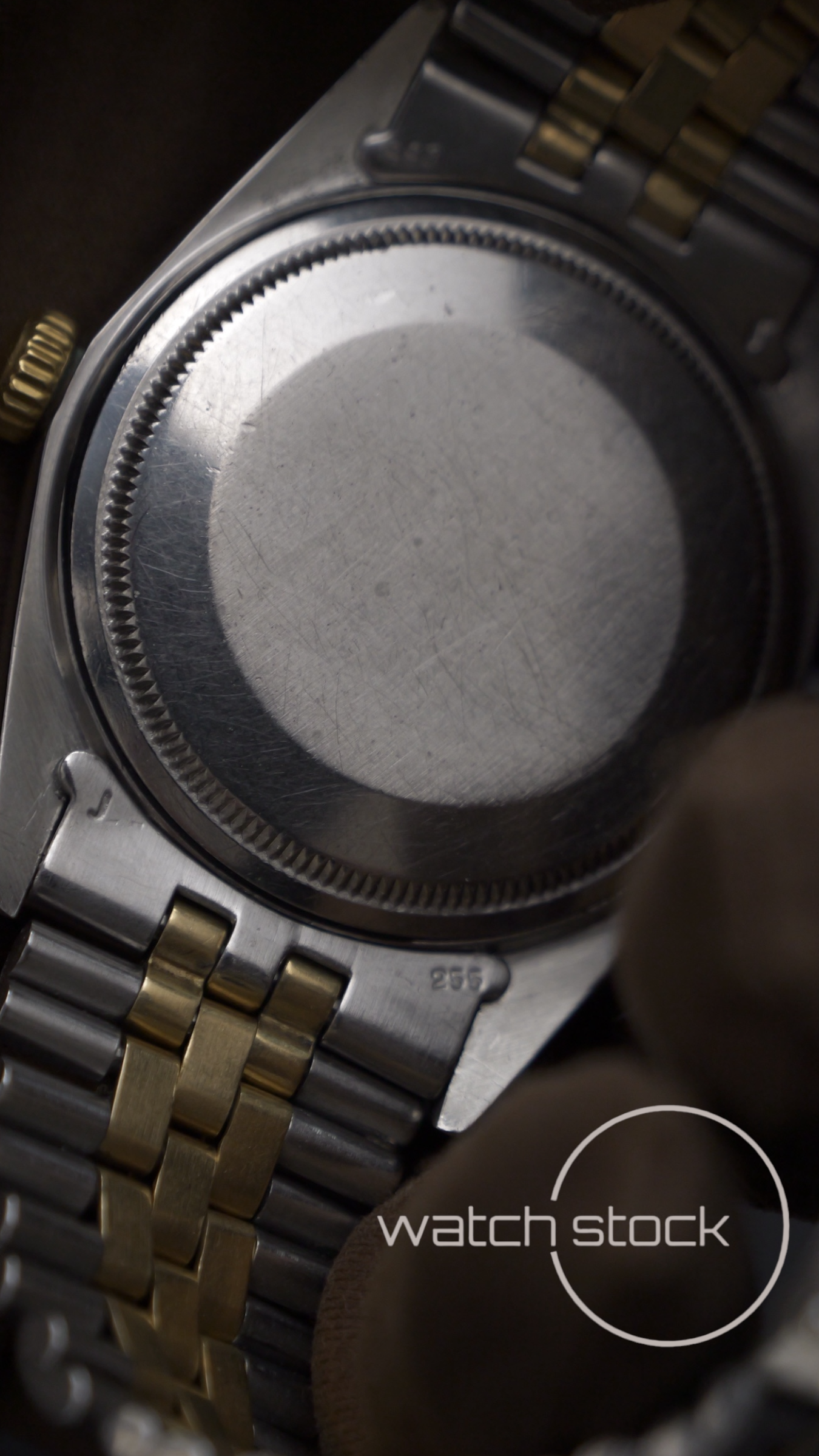 Rolex datejust linen dial 36mm ref. 1601 steel / gold bitonale