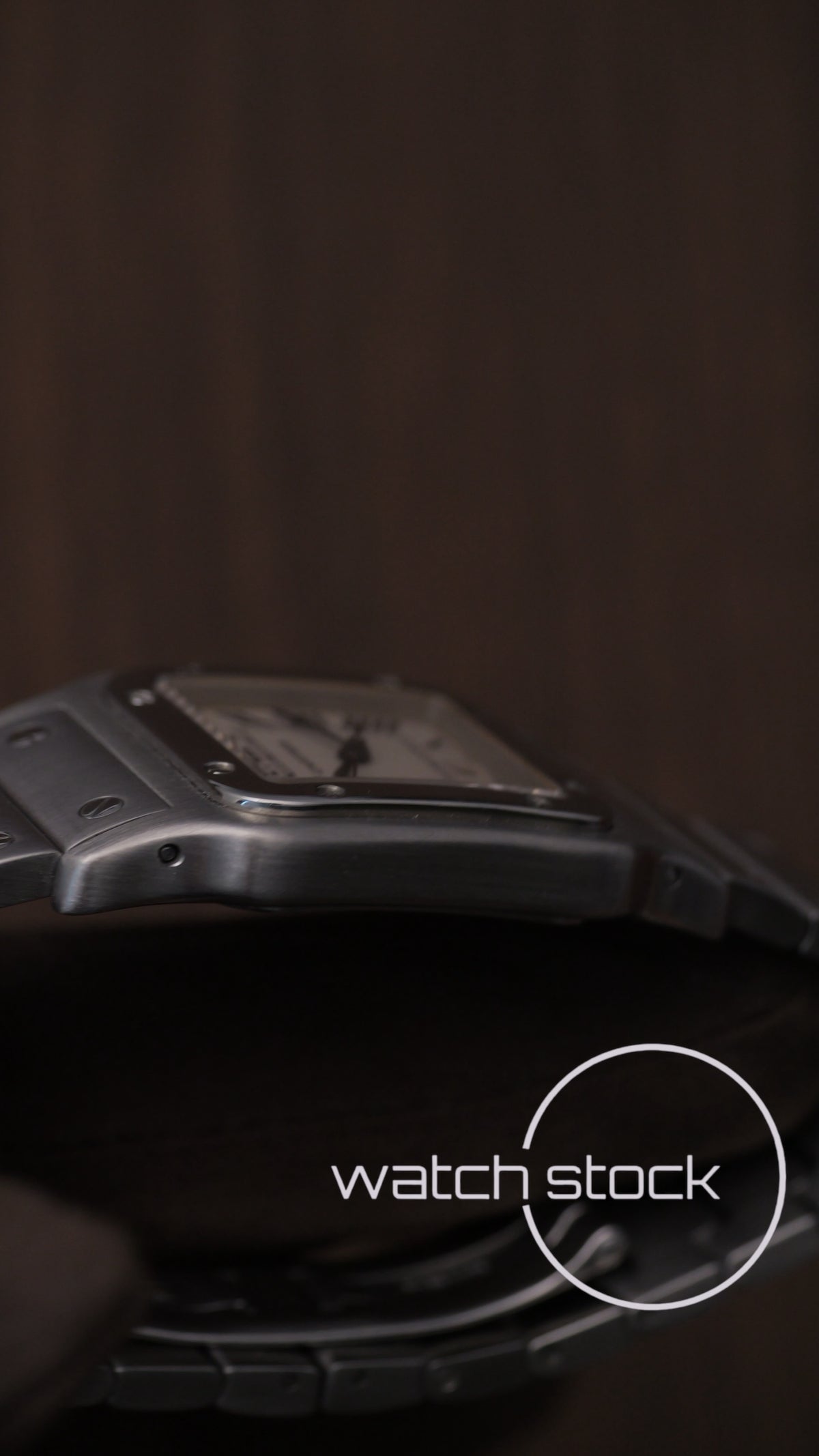 Cartier santos galbee quartz ref.1564 29x41mm