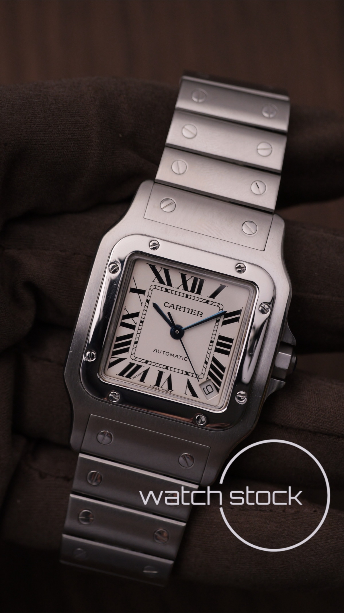 Cartier santos XL ref.2823 Automatic 2011º 32x45mm Full set
