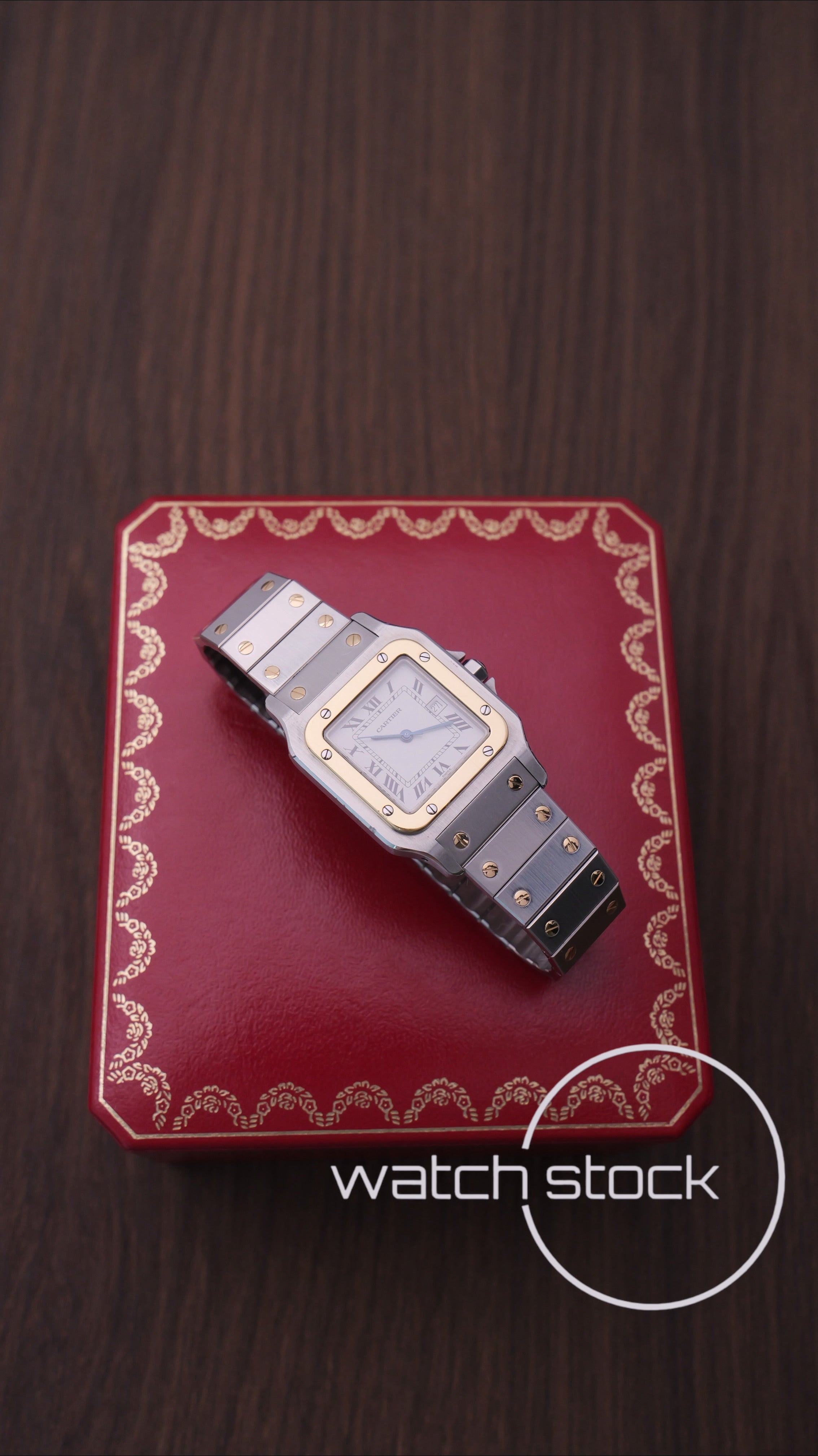 Cartier santos carré ref.2961 Automatic vintage 29x41mm