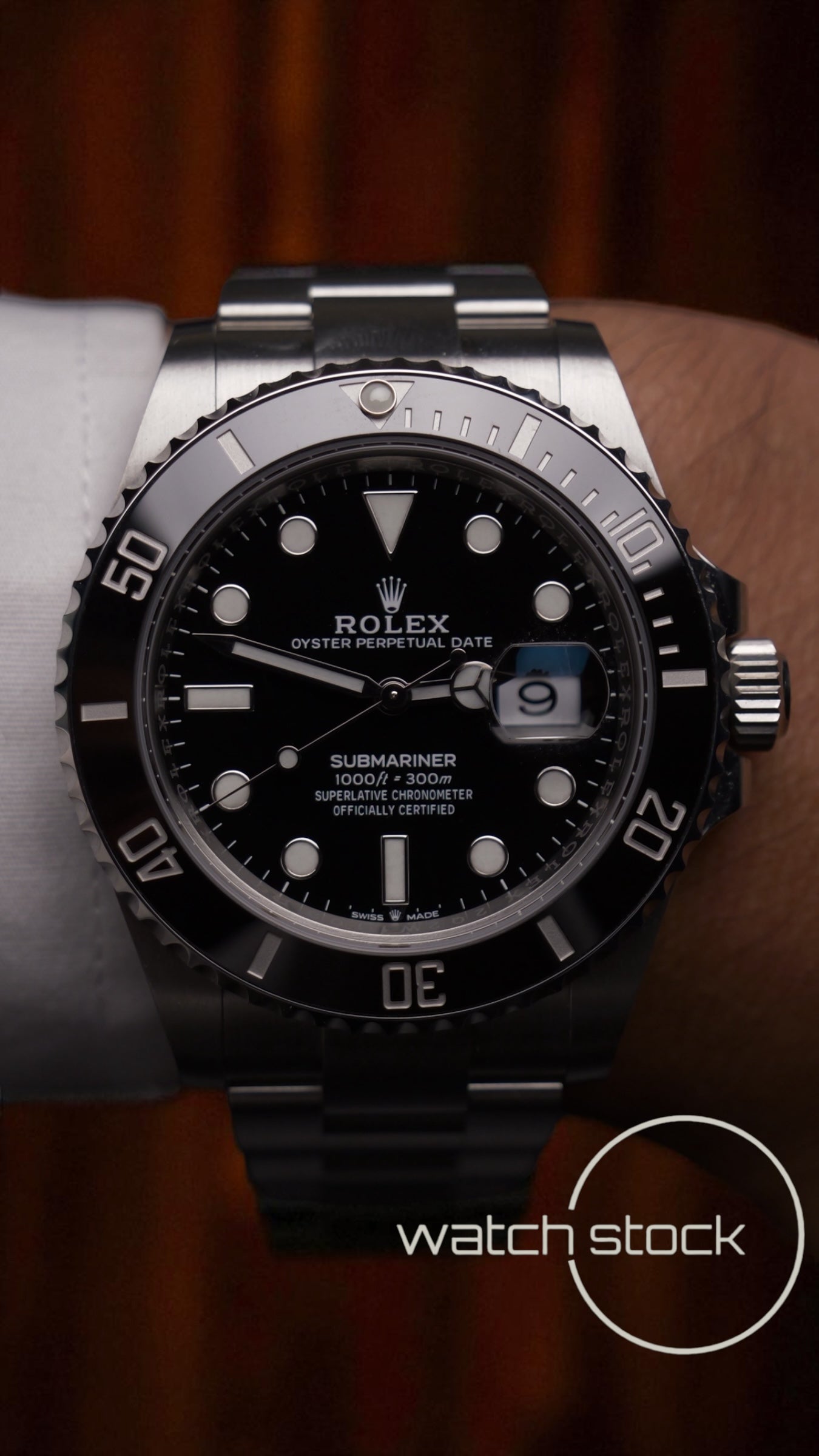 Rolex Submariner 41mm Ref:126610LN 2021 steel NEW