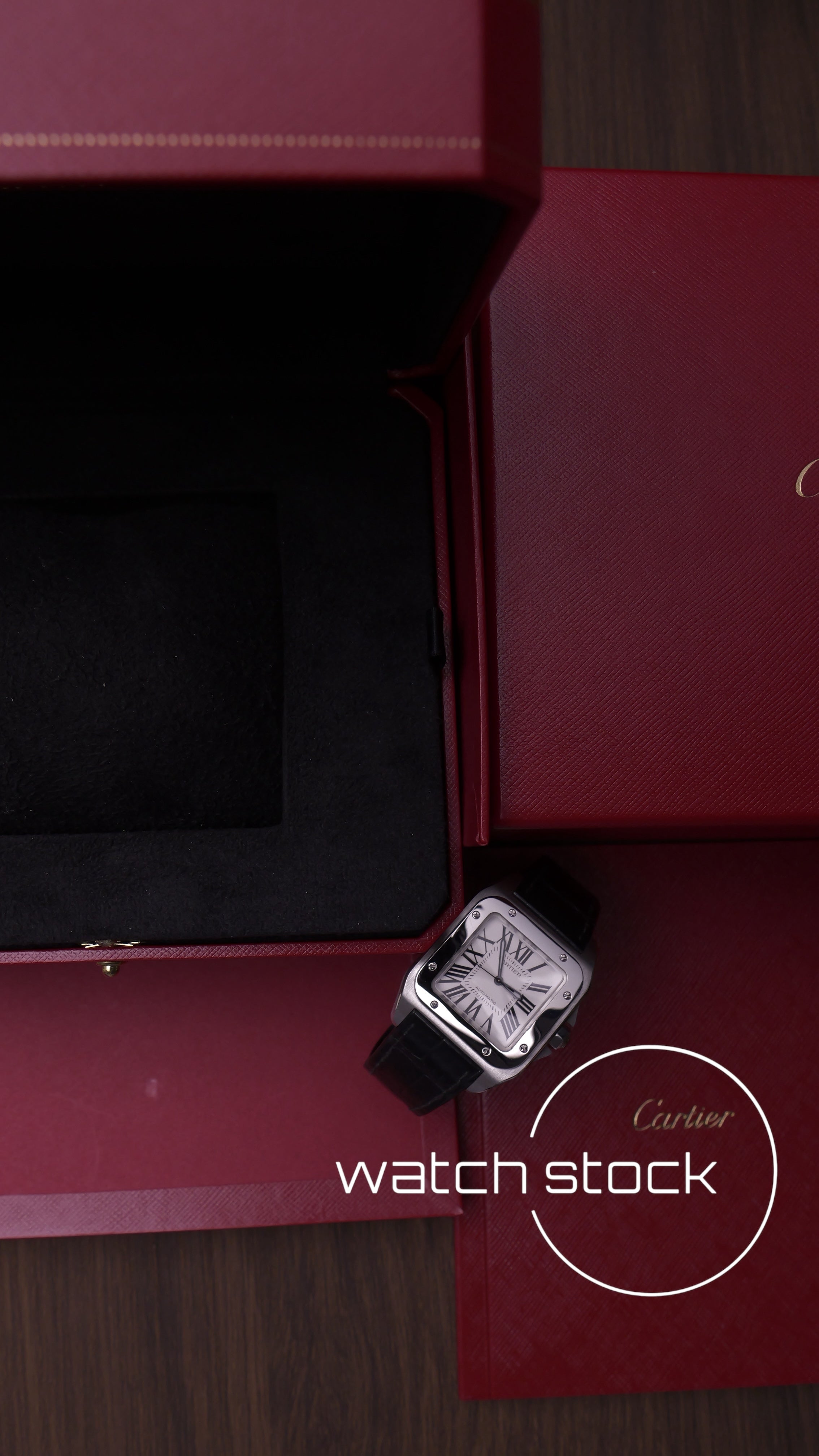 Cartier santos 100 medium ref.2878 2024 Automatic FULL SET