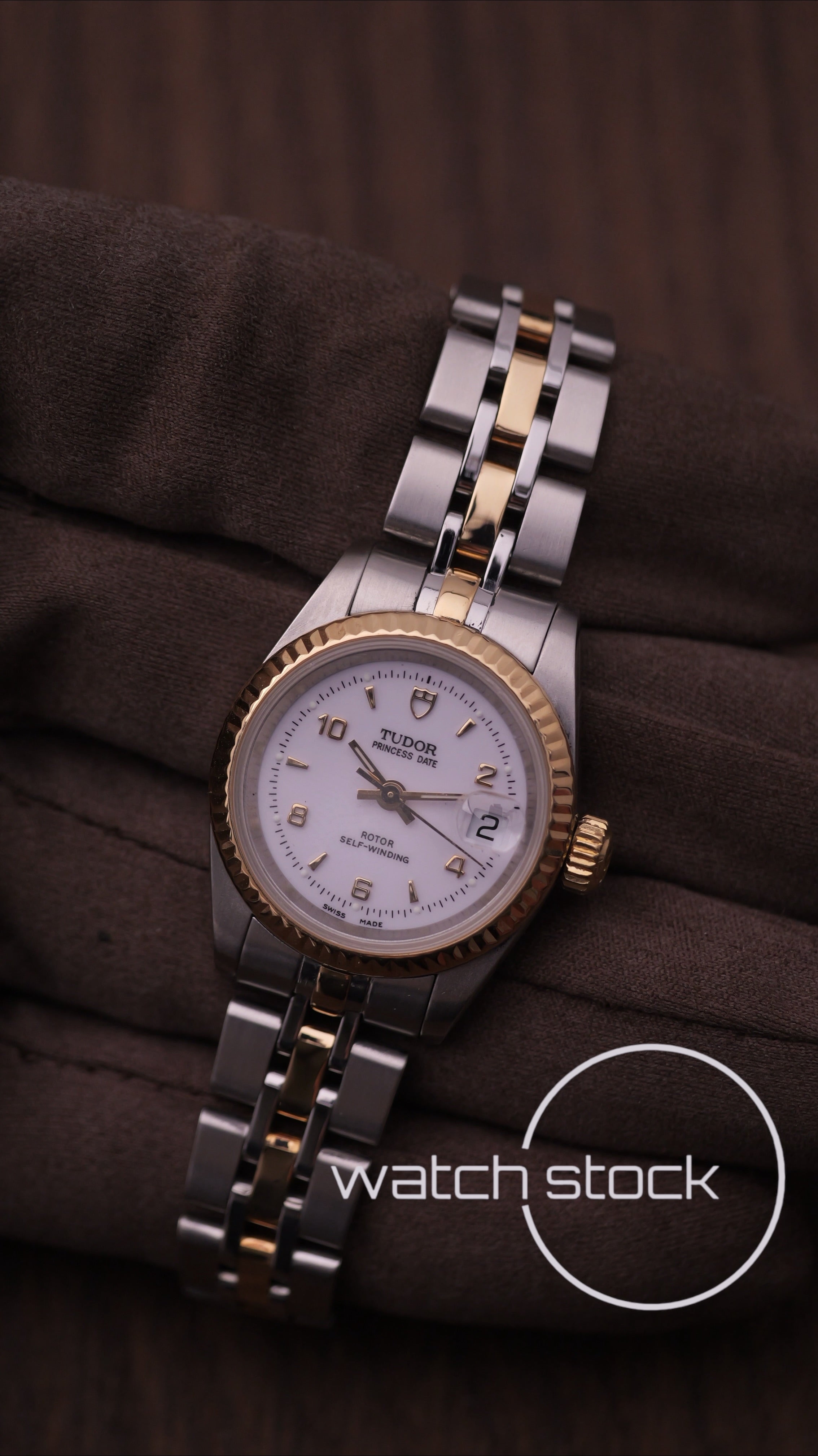 Tudor princess date 26mm two-tone