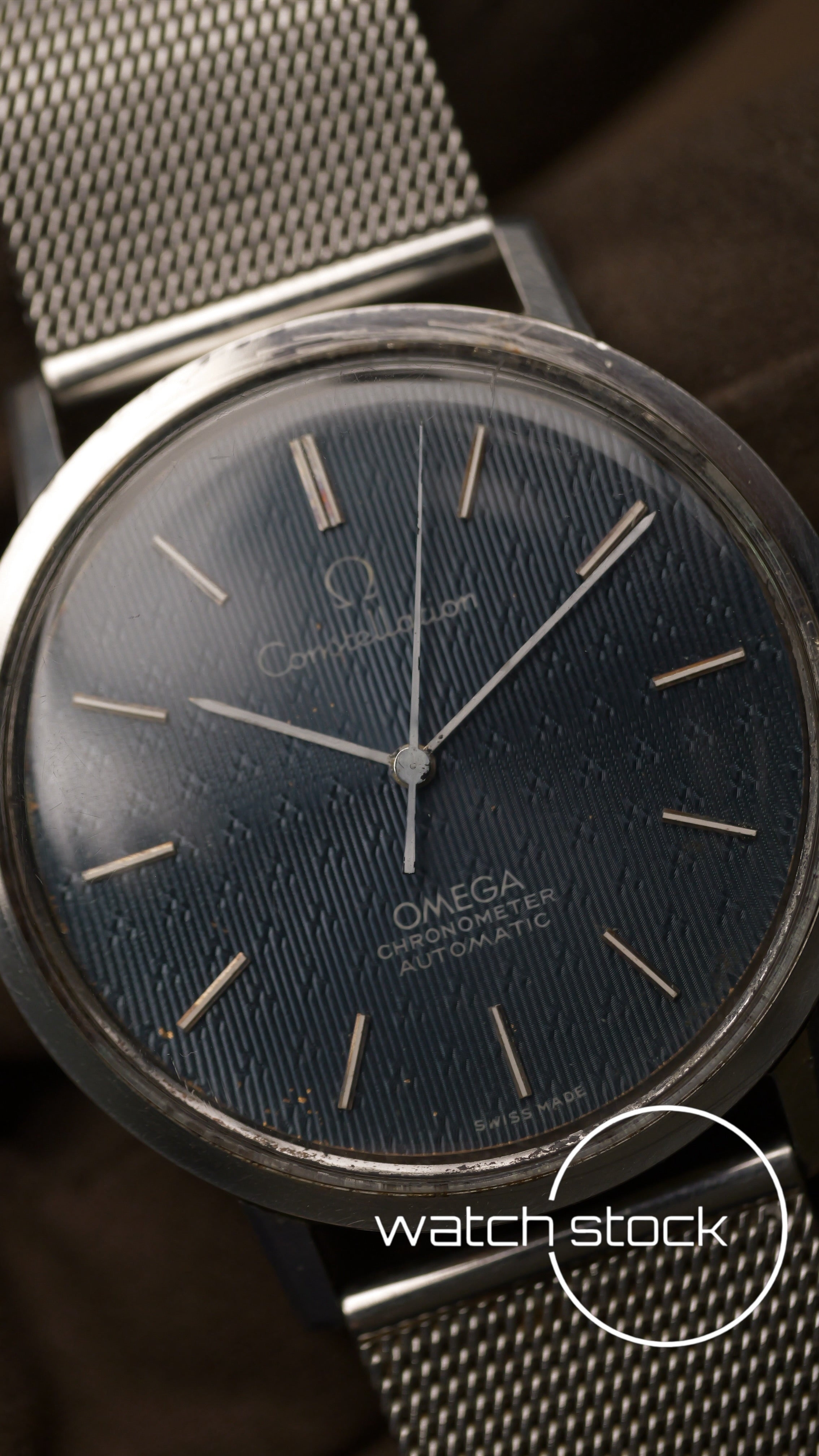 Omega Seamaster DeVille 1968 vintage Automatic Dial Constellation Raro serviced