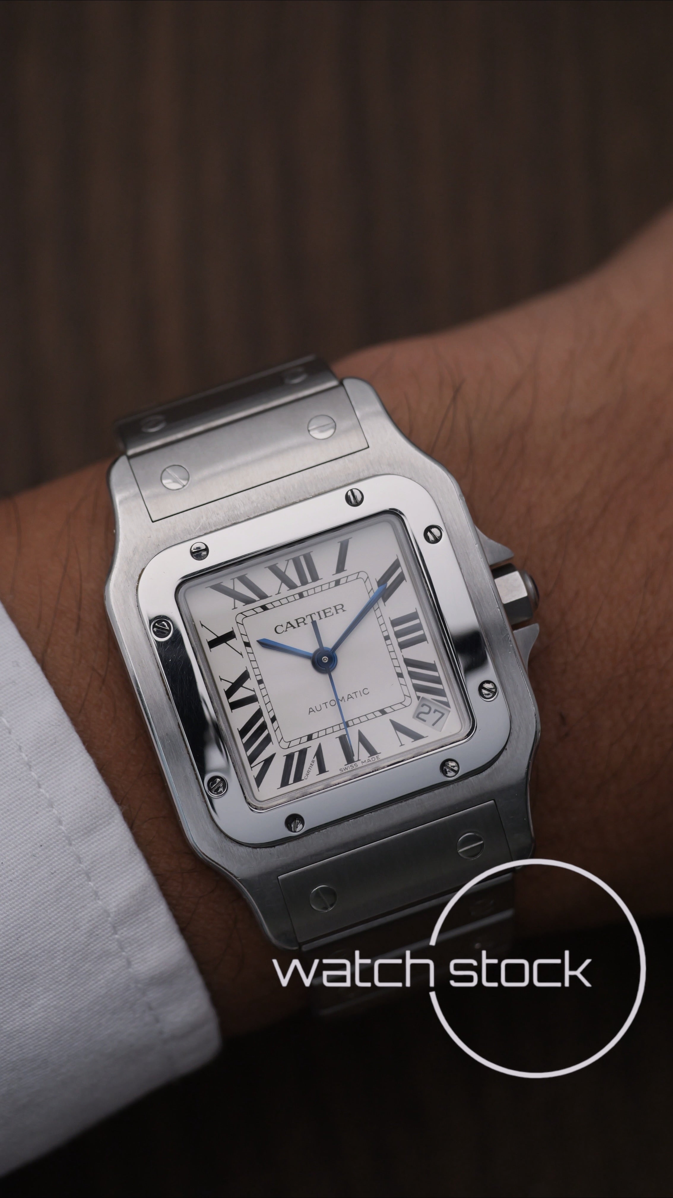 Cartier santos XL ref.2823 Automatic 32x45mm Full set