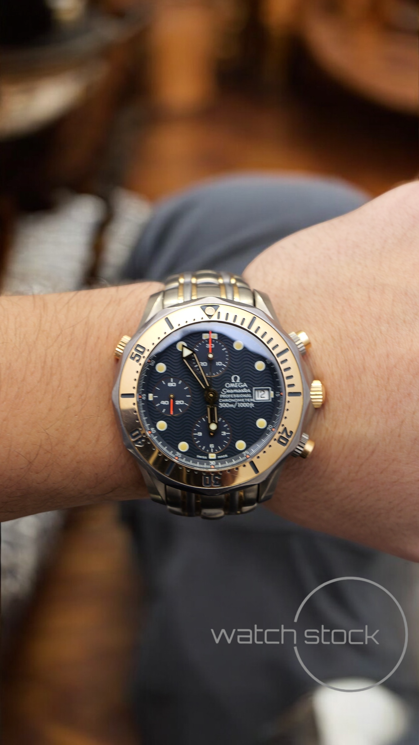 Omega seamaster 300m Chrono (41mm) Titanio Ref.2296.80.00