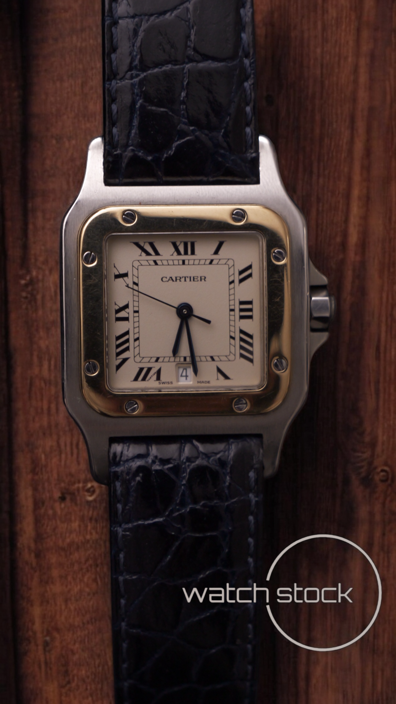 Cartier santos galbe Full set 29x41mm ref.187901 must de cartier quarz