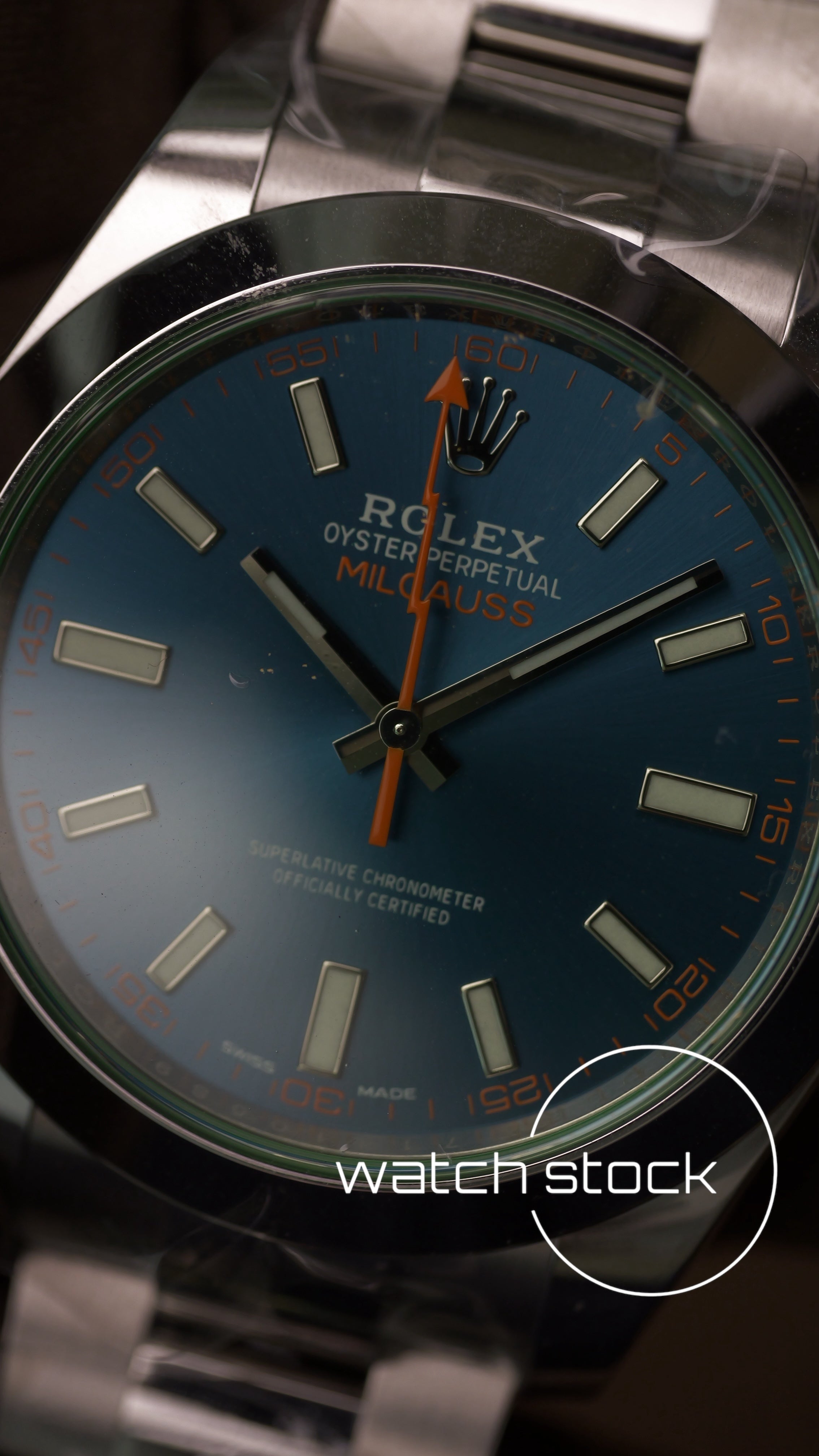 Rolex oyster perpetual Milgauss ref. 116400GV 2022 NOS NEW