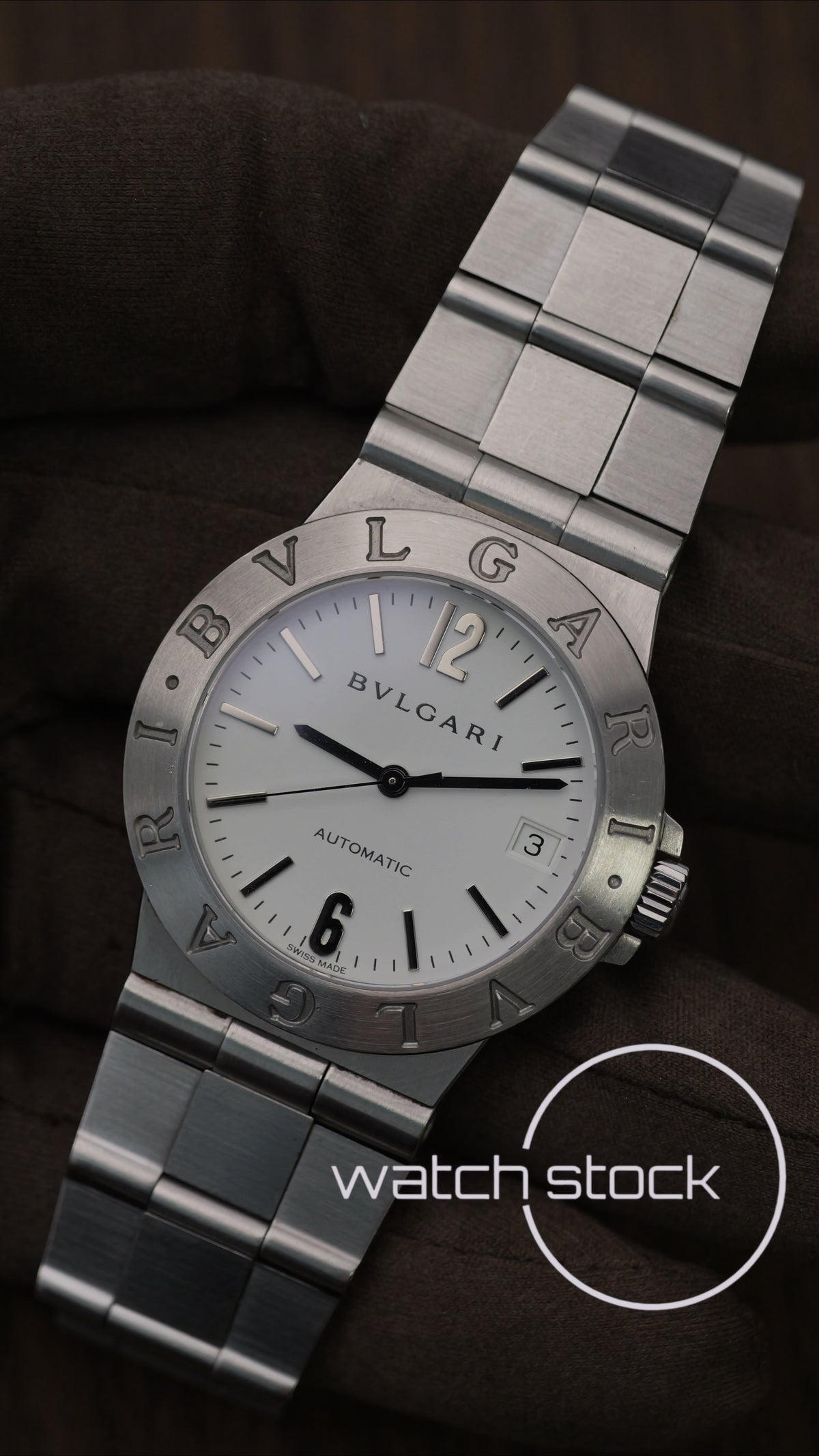 Bulgari diagono 35mm automatic LCV 35 S Full set