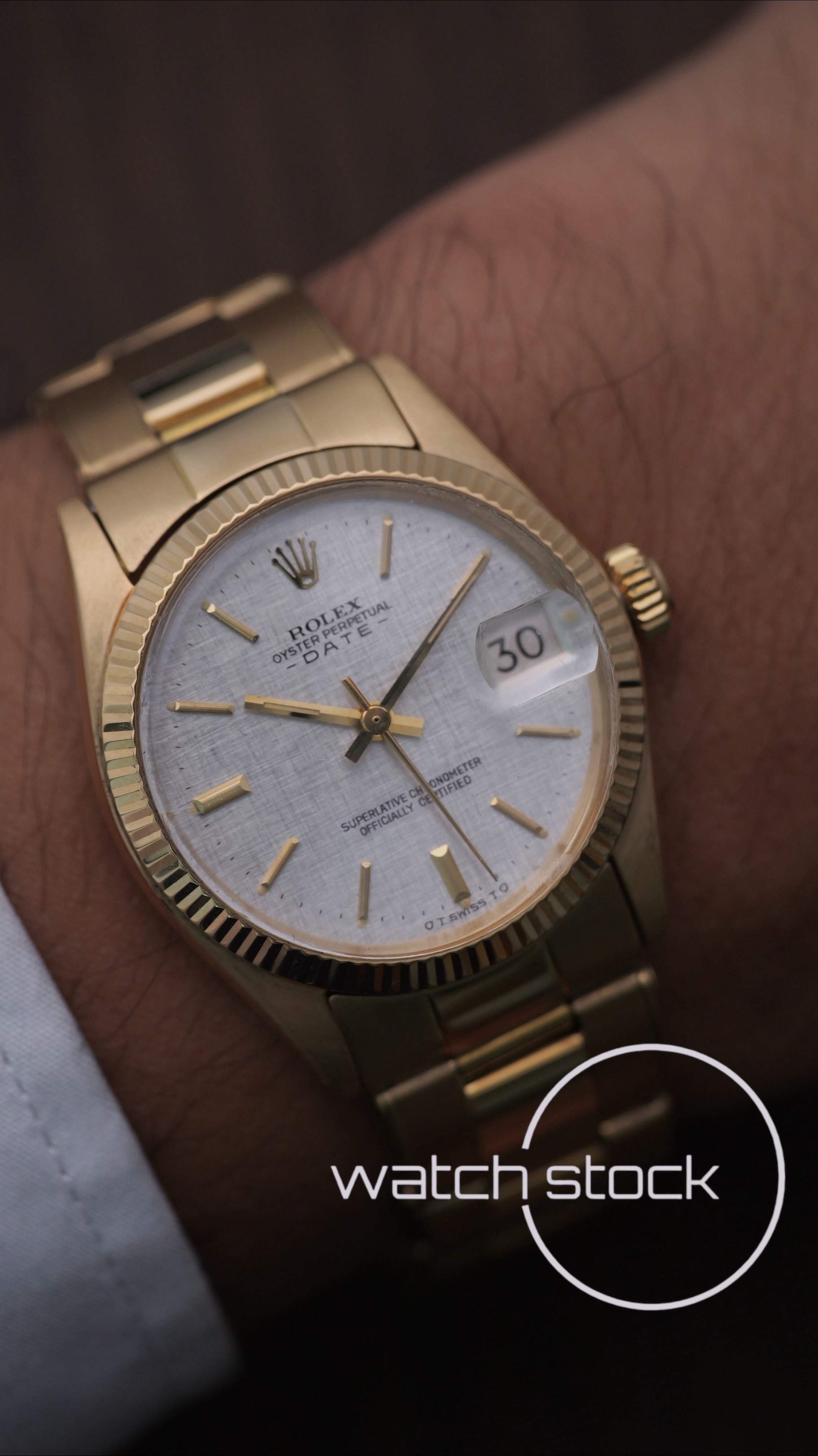 Rolex Datejust 31mm ref.6827 full gold