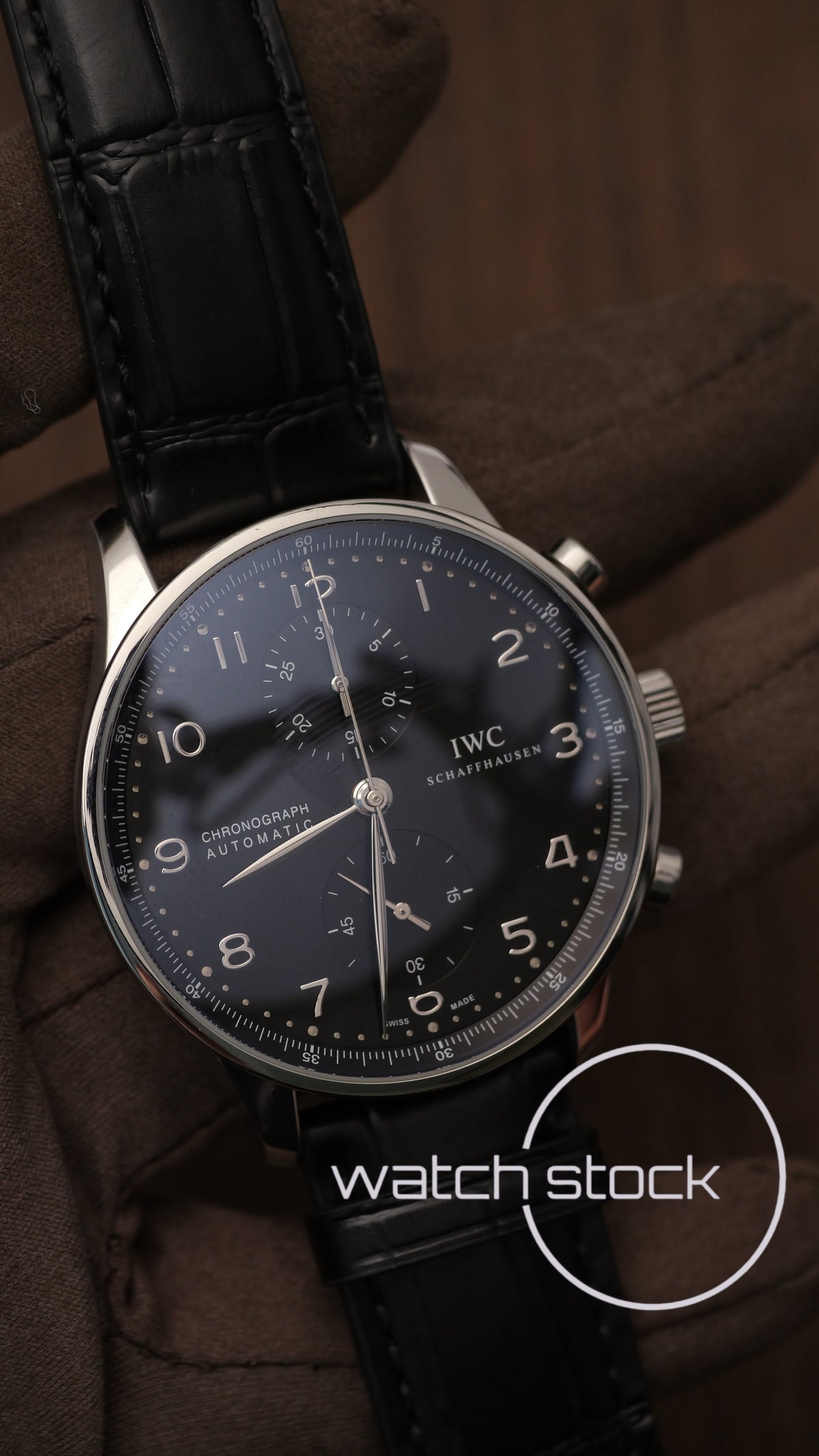 IWC Portoghese black dial Ref.IW371447 2016