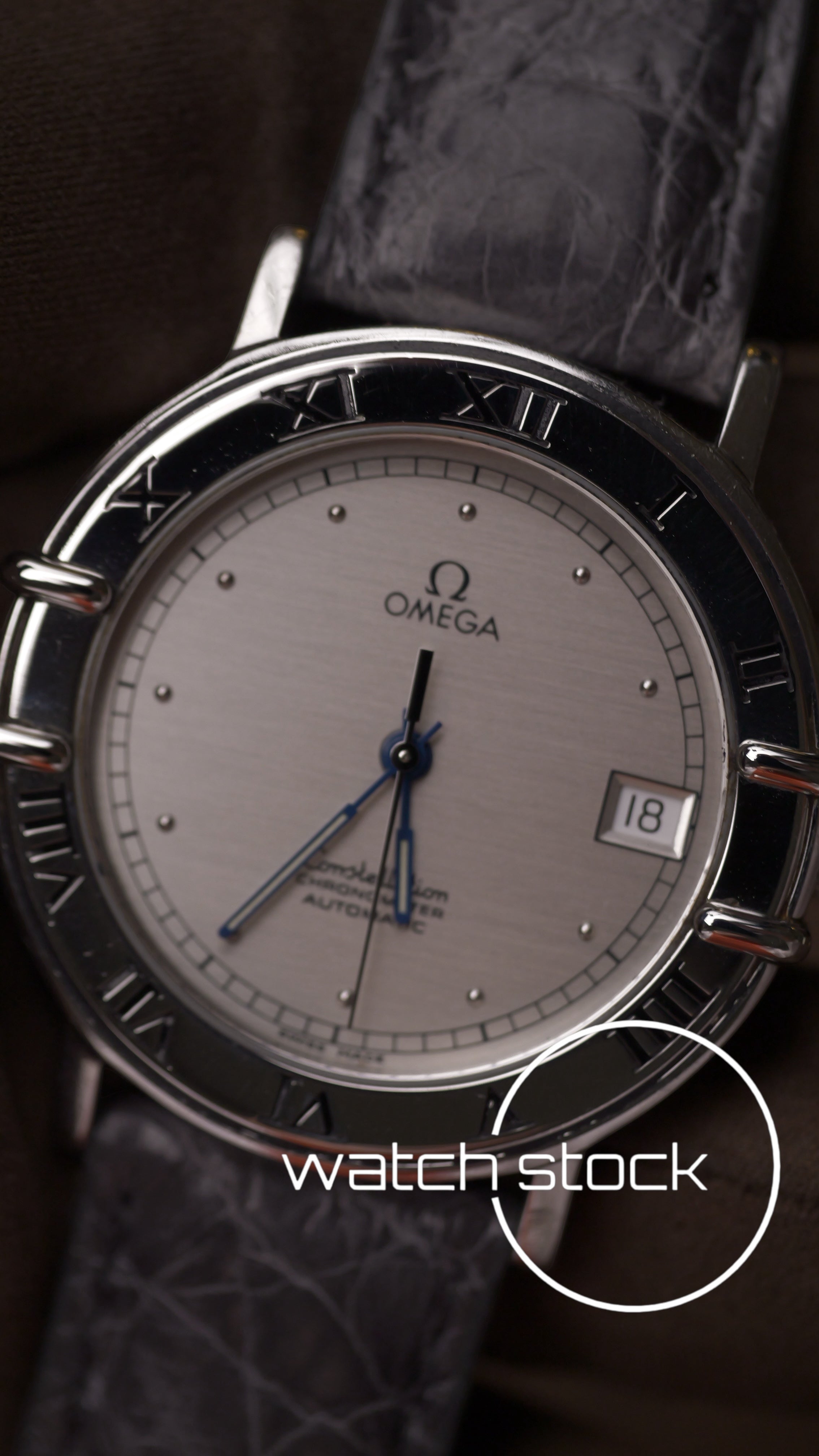 Omega constellation 36mm grey dial full set