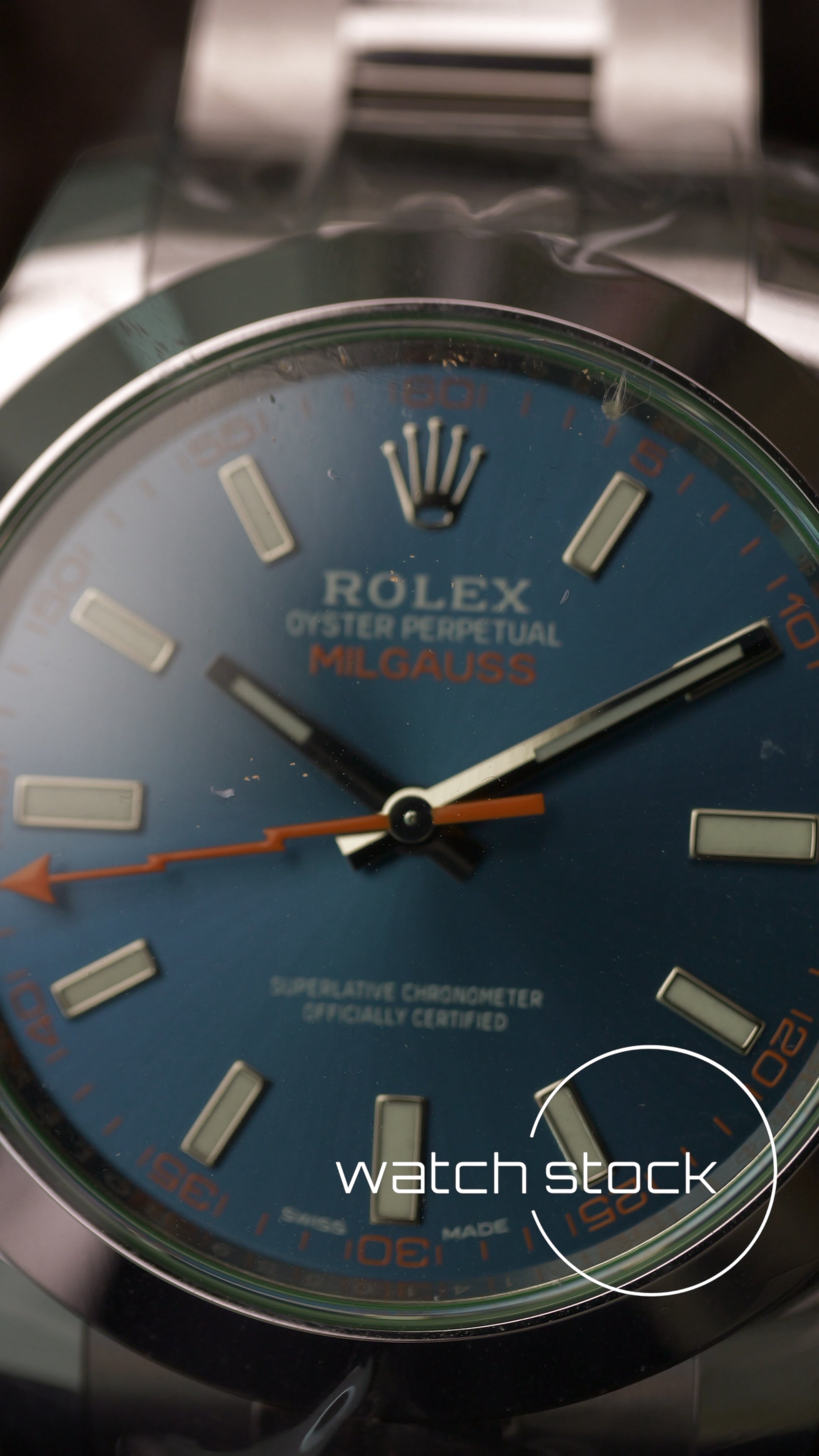 Rolex oyster perpetual Milgauss ref. 116400GV 2022 NOS NEW