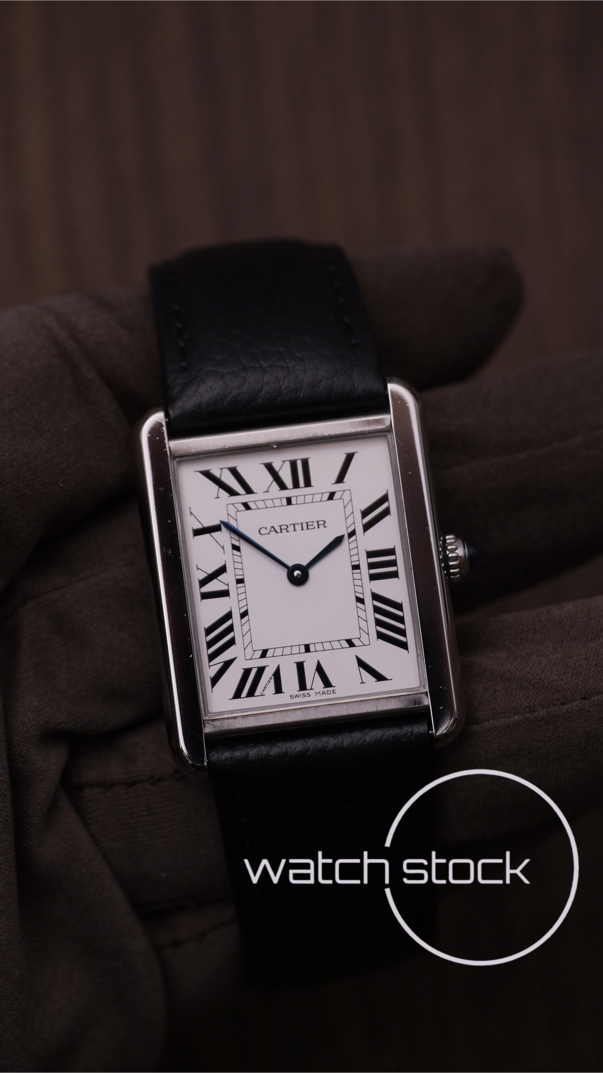 Cartier tank solo L ref.3169 Full set 2013º 27x35mm