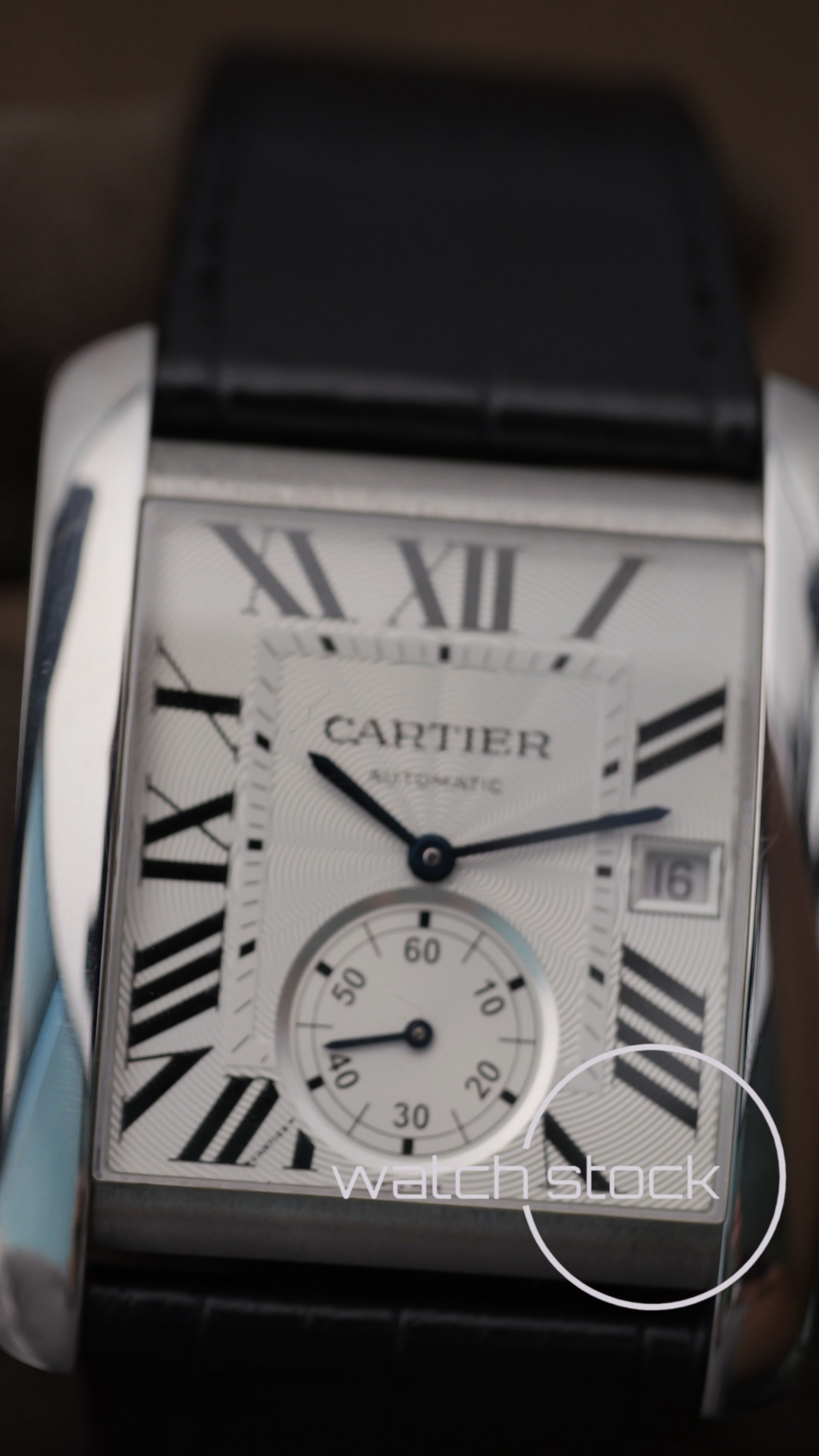 Cartier Tank MC Ref 3589 Automatic 34×44mm 2014 Full Set