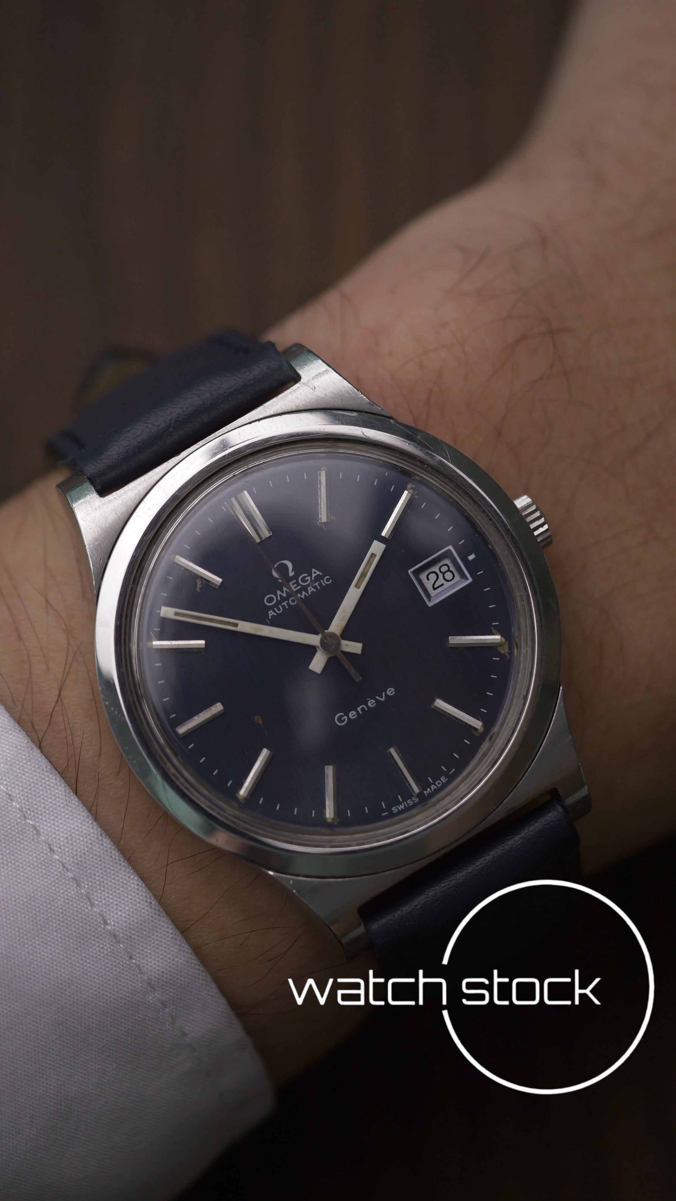 Omega Geneve 1973 ref.1660168 vintage 36mm automatic