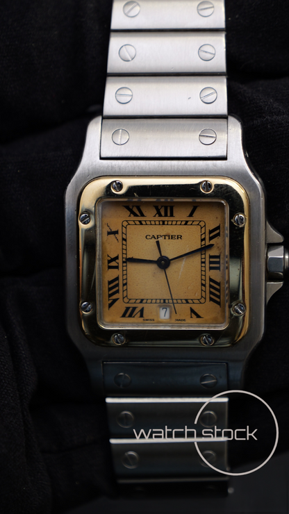 Cartier santos galbe 29x41mm must de cartier quarz