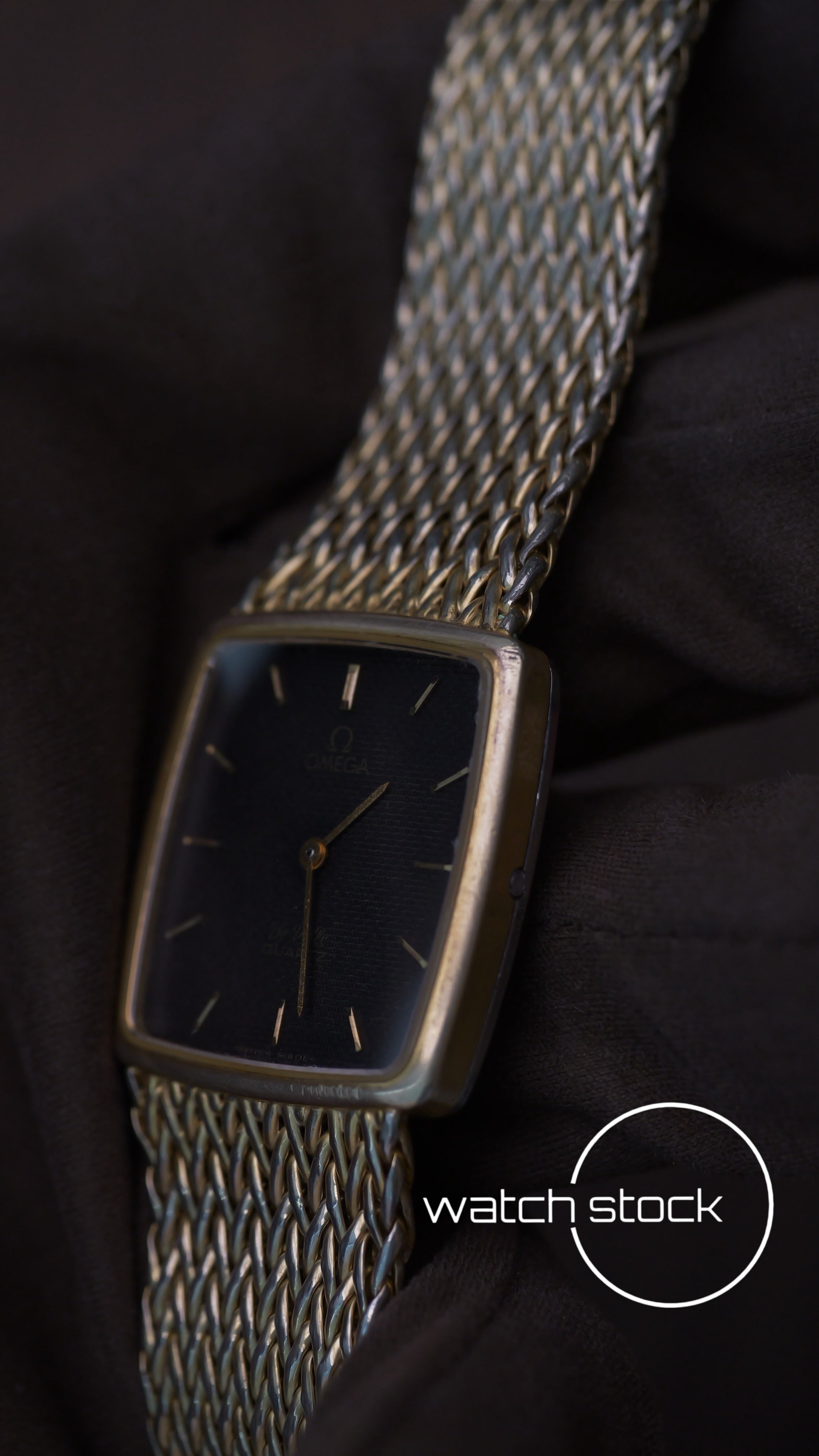 Omega De ville 1980 vintage 33mm con bracciale integrato Quartz