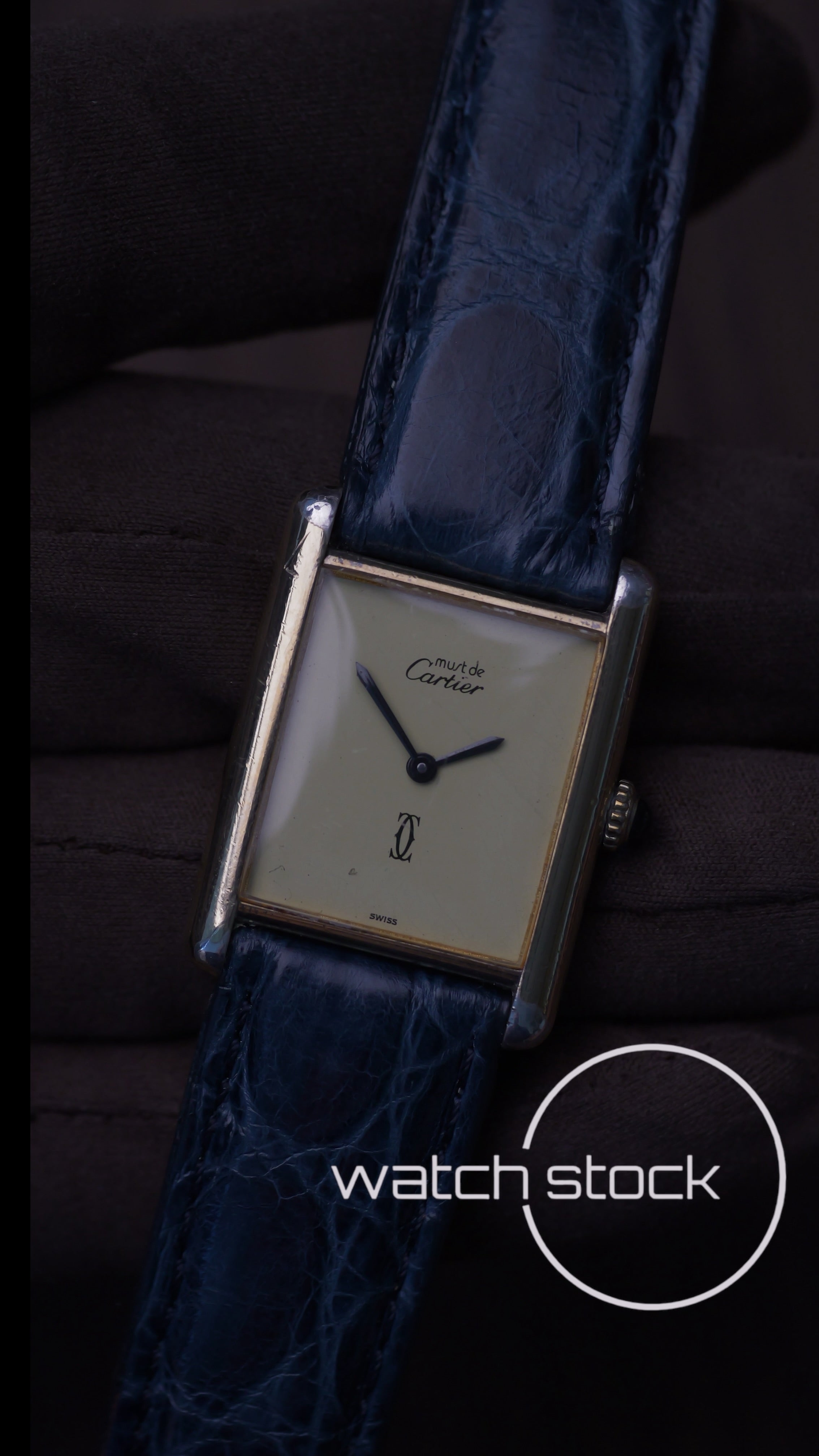 Cartier Tank TG6 quadrante lemon 1980