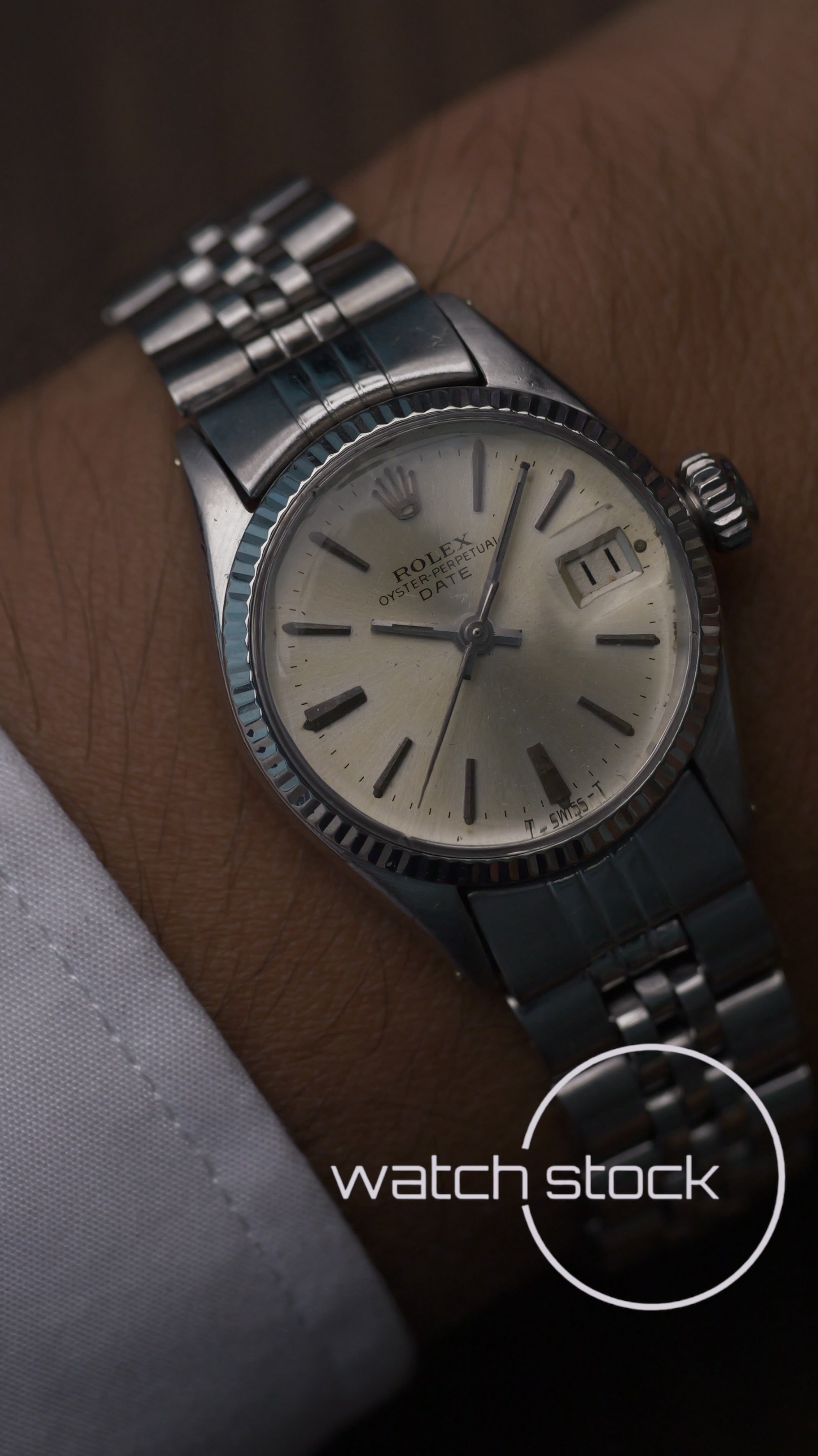 Rolex oyster perpetual date 26mm ref. 6517