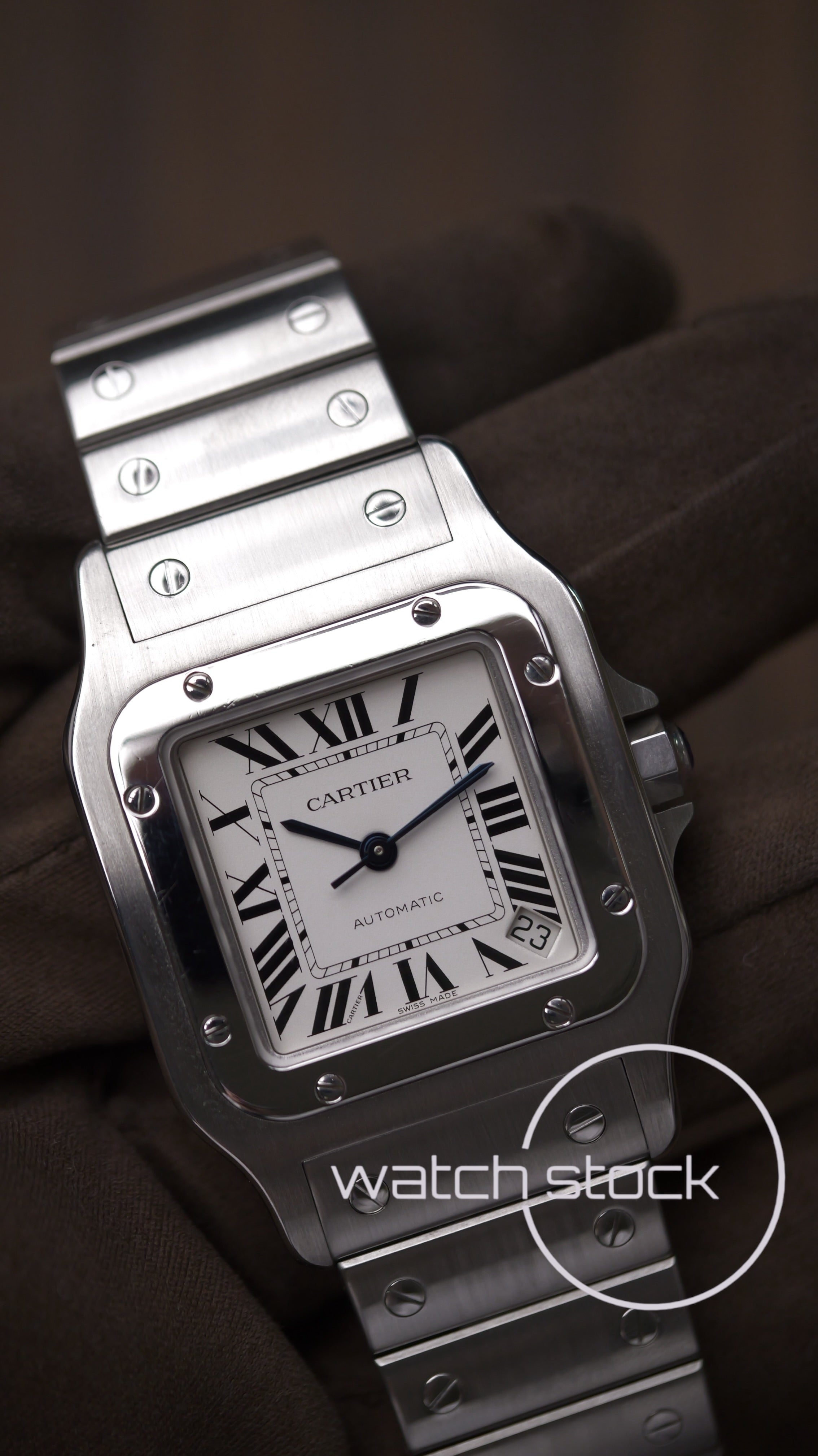 Cartier santos Galbee XL FULL SET ref.2823 Automatic 32x45mm