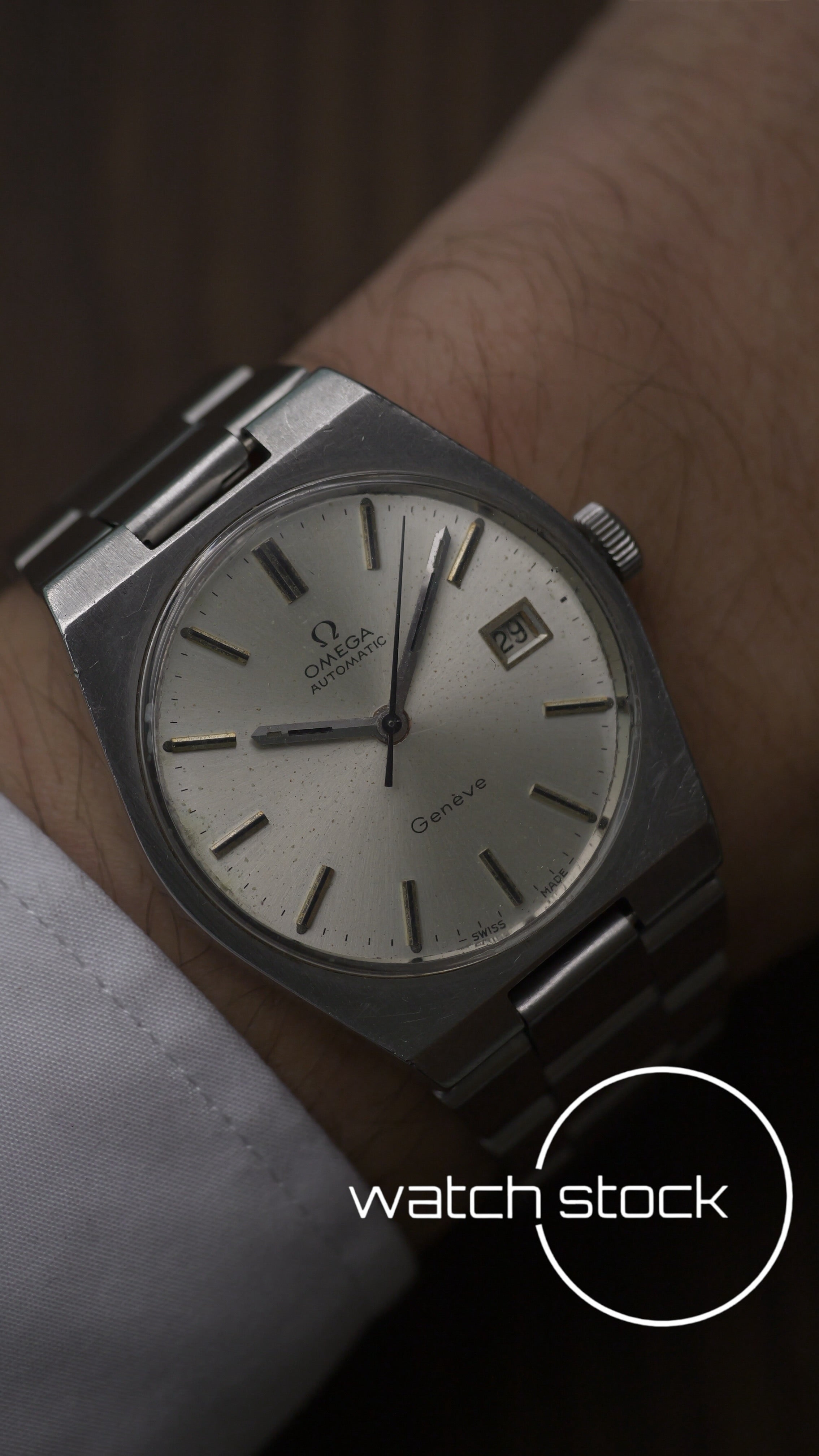 Omega Geneve 1974 ref. 1660099 vintage 35mm automatic