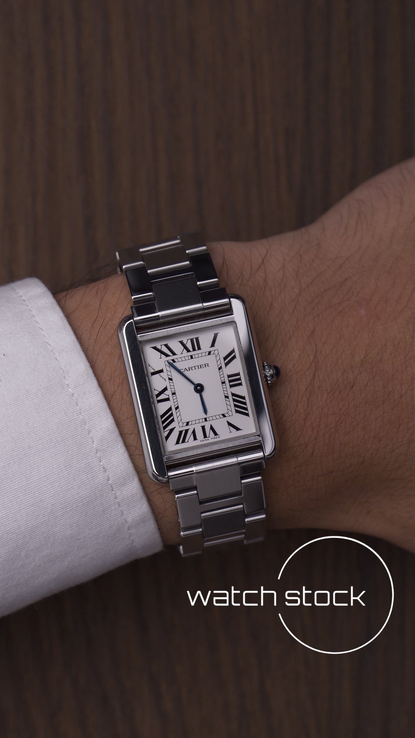 Cartier tank Solo ref.3170 24x31mm quartz