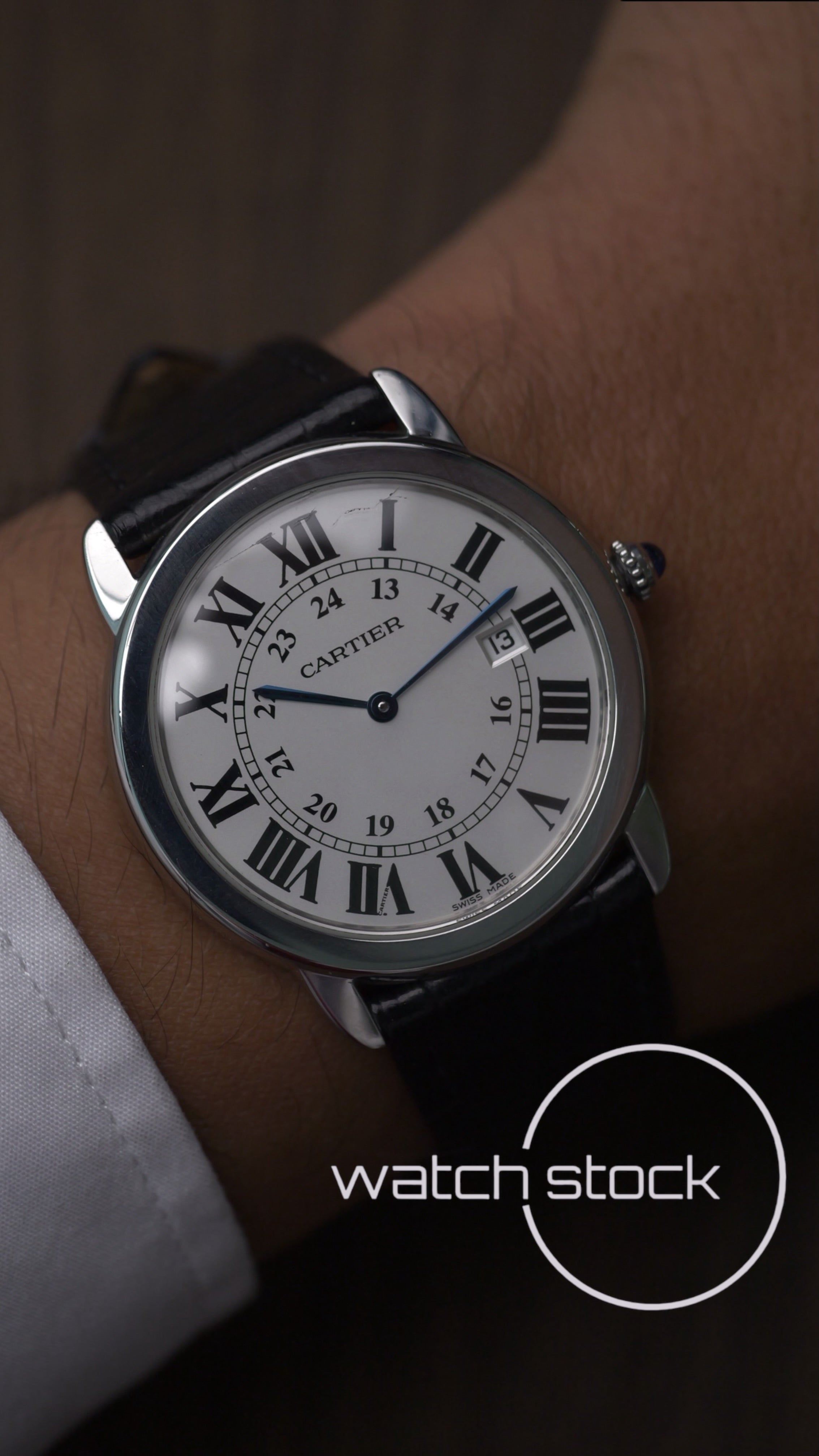 Cartier Ronde Quartz 36mm ref.2934