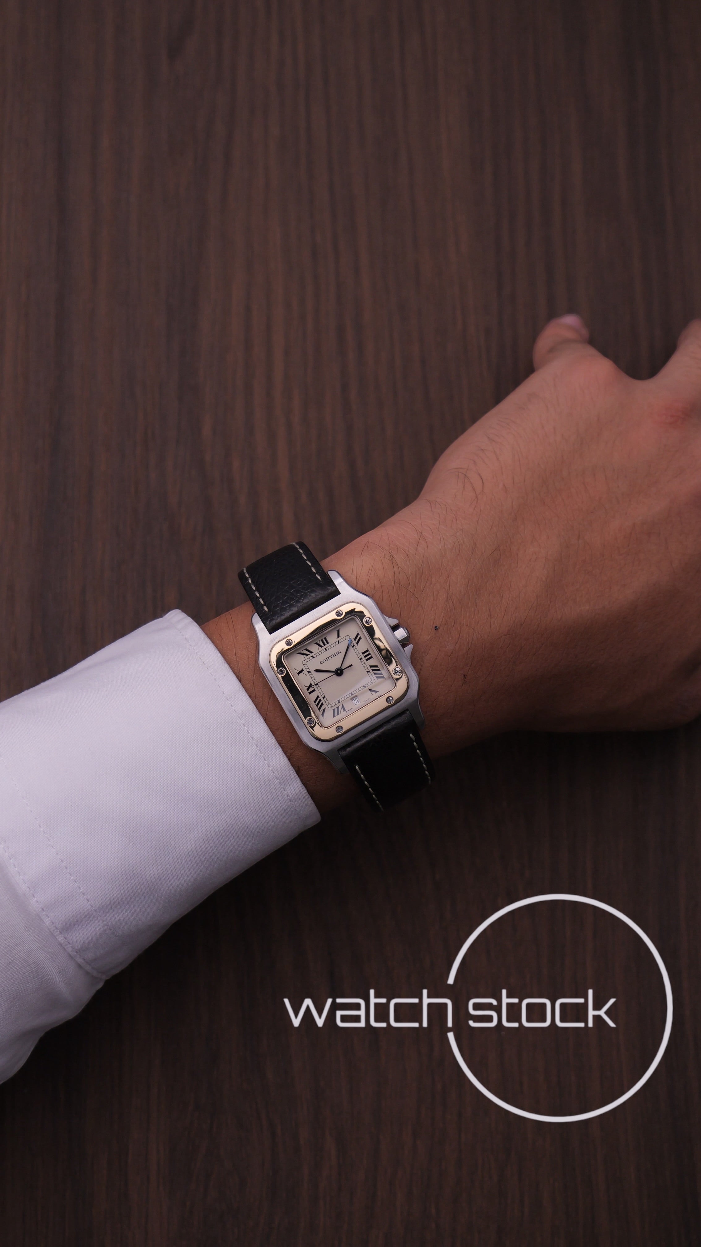 Cartier santos galbee 29x41mm Ref. 187901