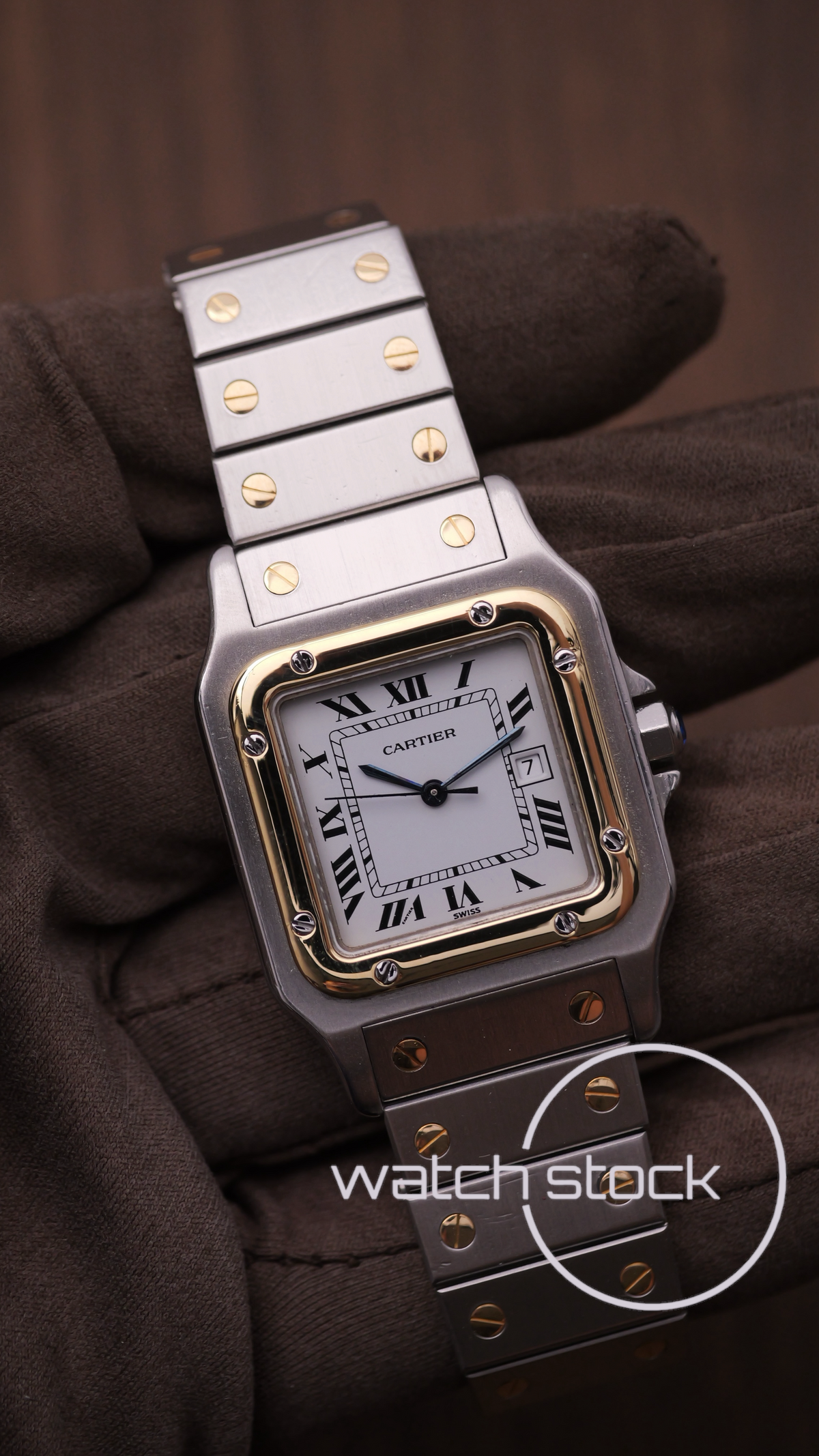 Cartier santos carré ref.2961 Automatic vintage 29x41mm