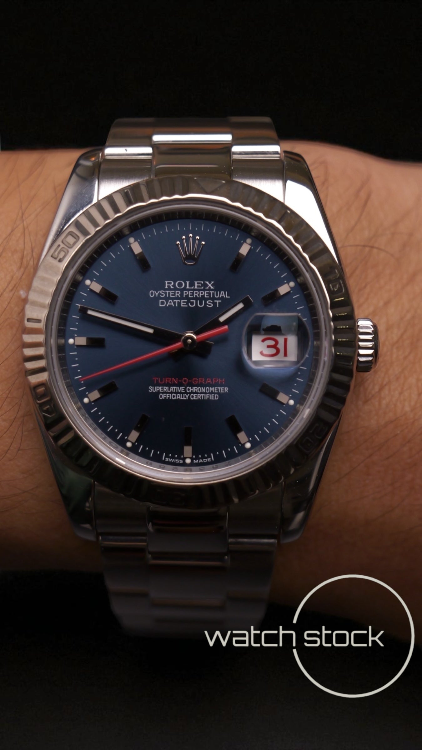 Rolex Datejust turn-o-graph 36mm ref.116264
