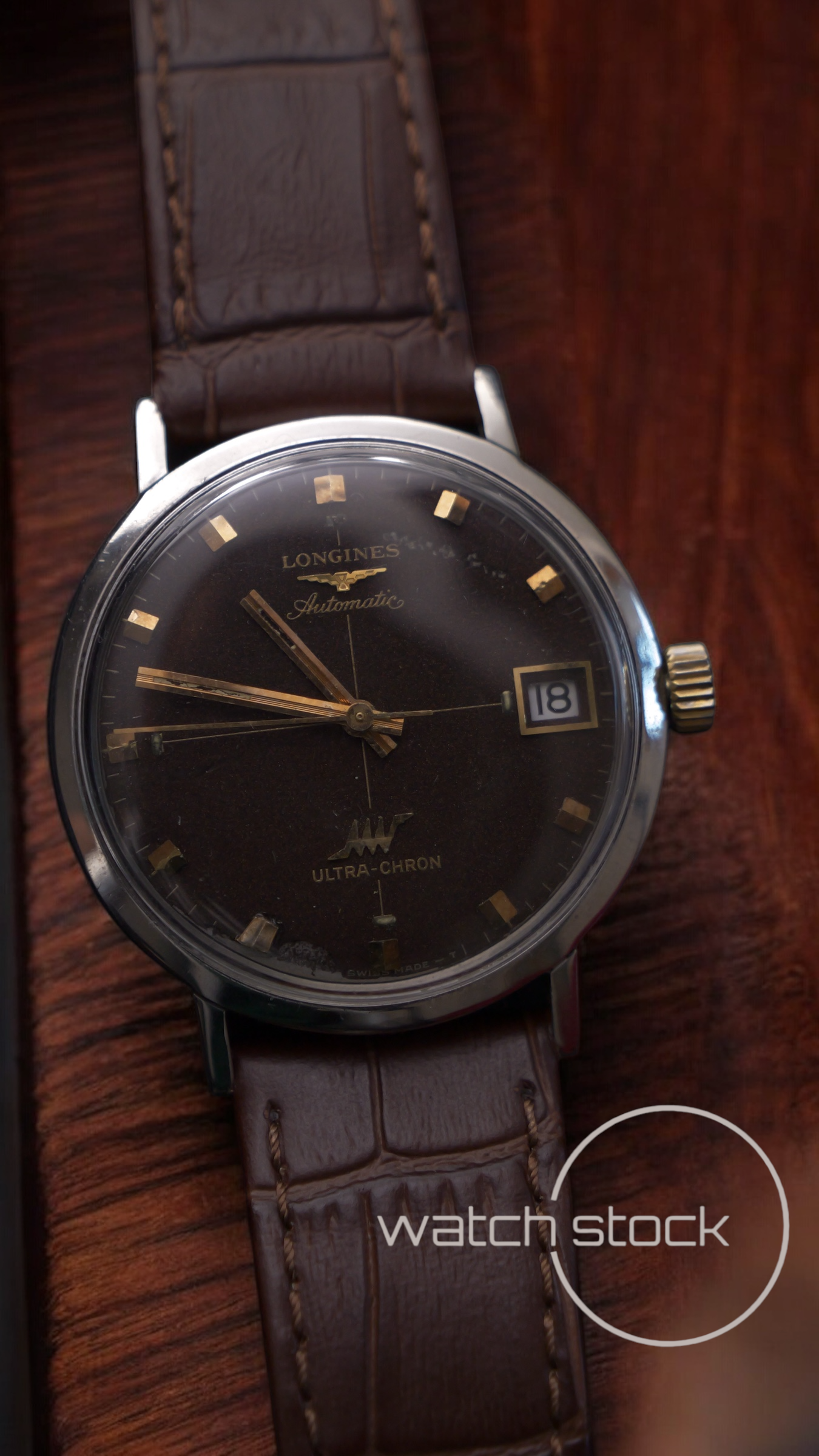 Longines ultrachron automatic vintage Dress Watch 34mm