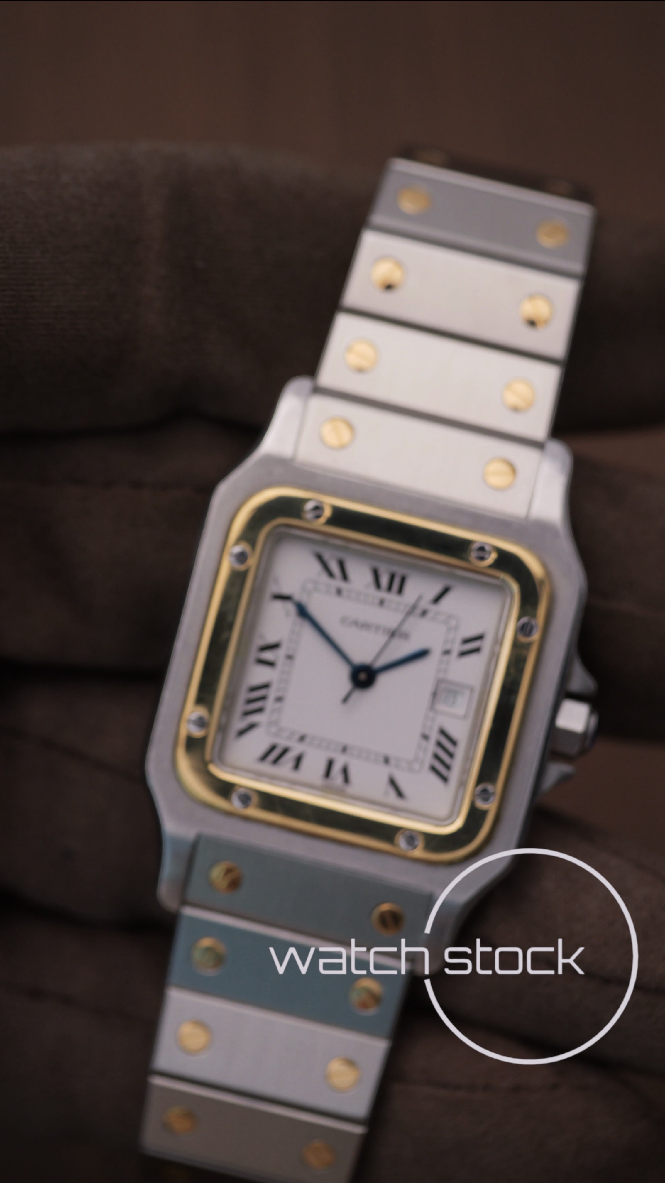 Cartier santos carré ref.2961 Automatic vintage 29x41mm