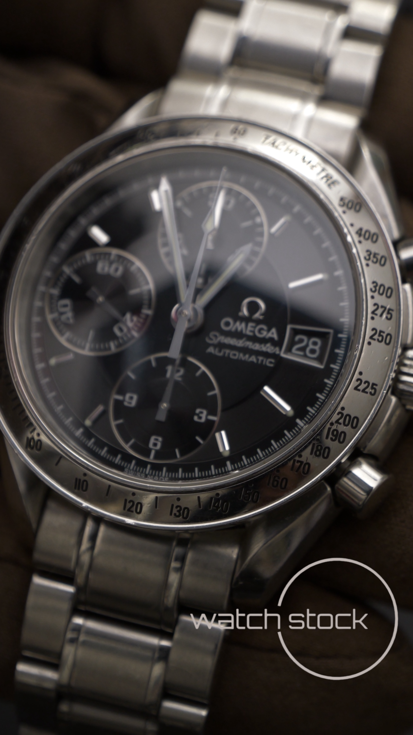 Omega speedmaster date 39mm condizioni eccezionali Ref. 3513.50 automatic black dial
