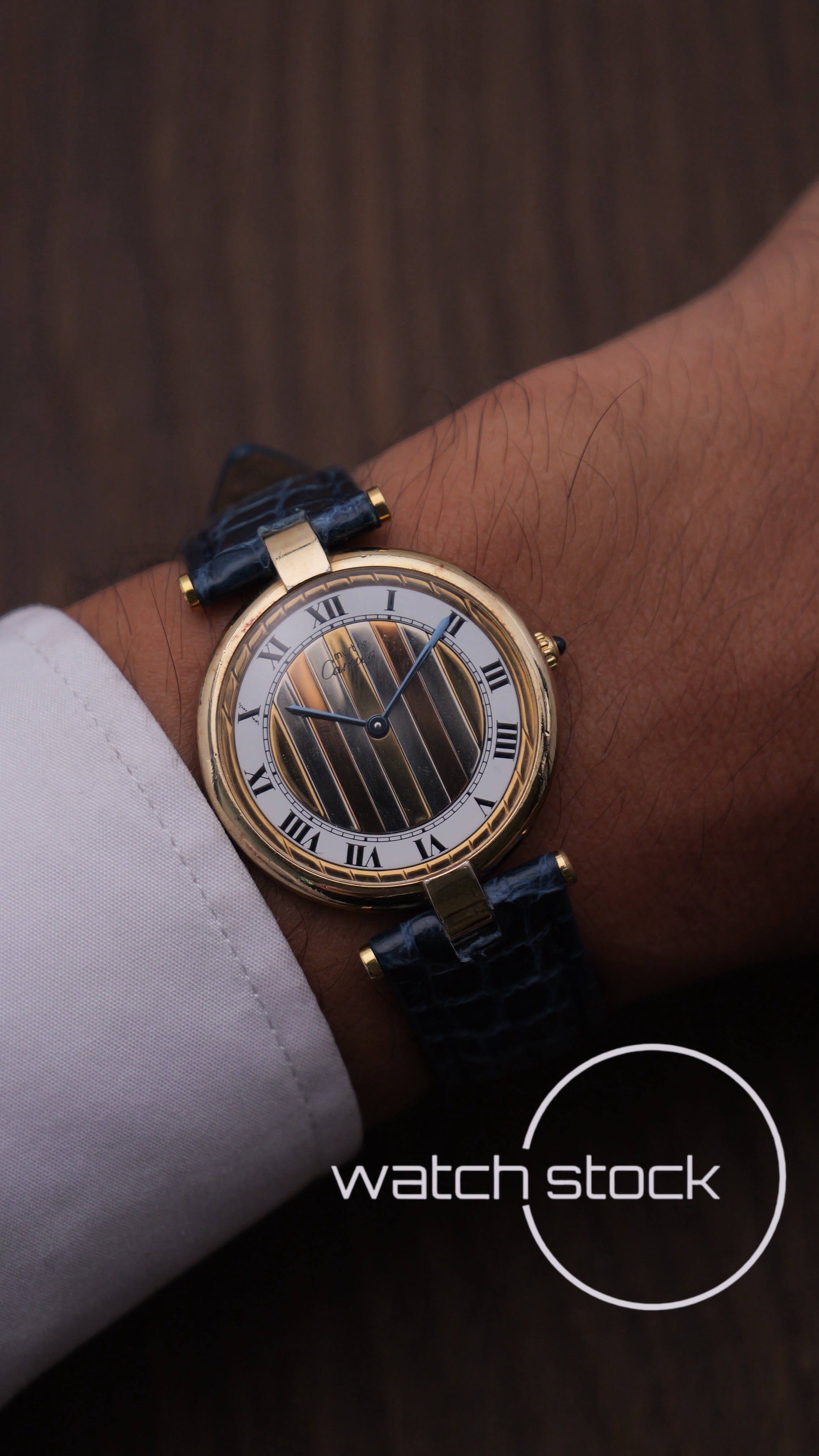 Cartier Vendome Trinity dial anno 1980