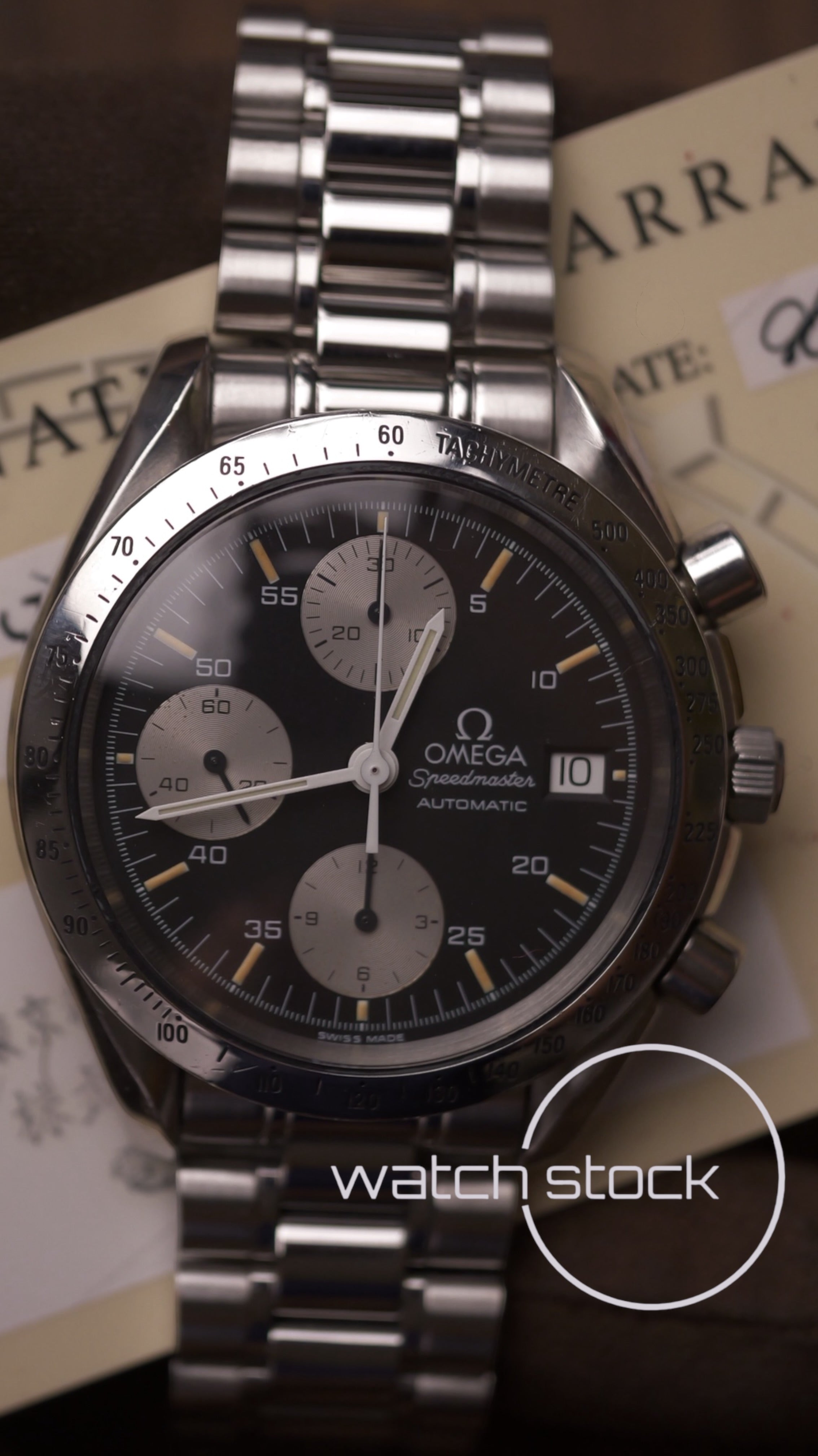 Omega speedmaster date Panda dial  Ref. 3511.50 automatic