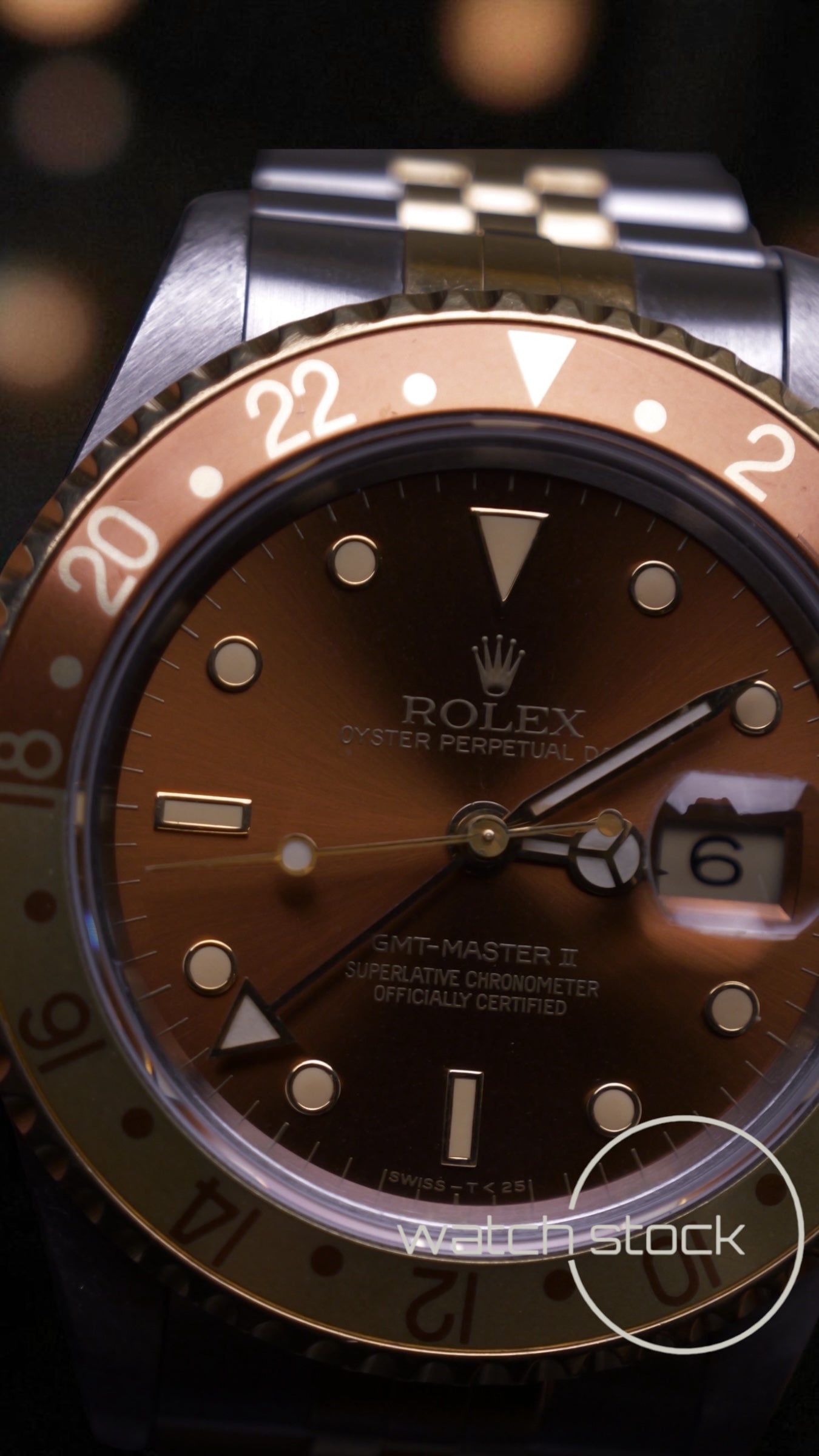 Rolex gmt master II eye tiger 16713 1992