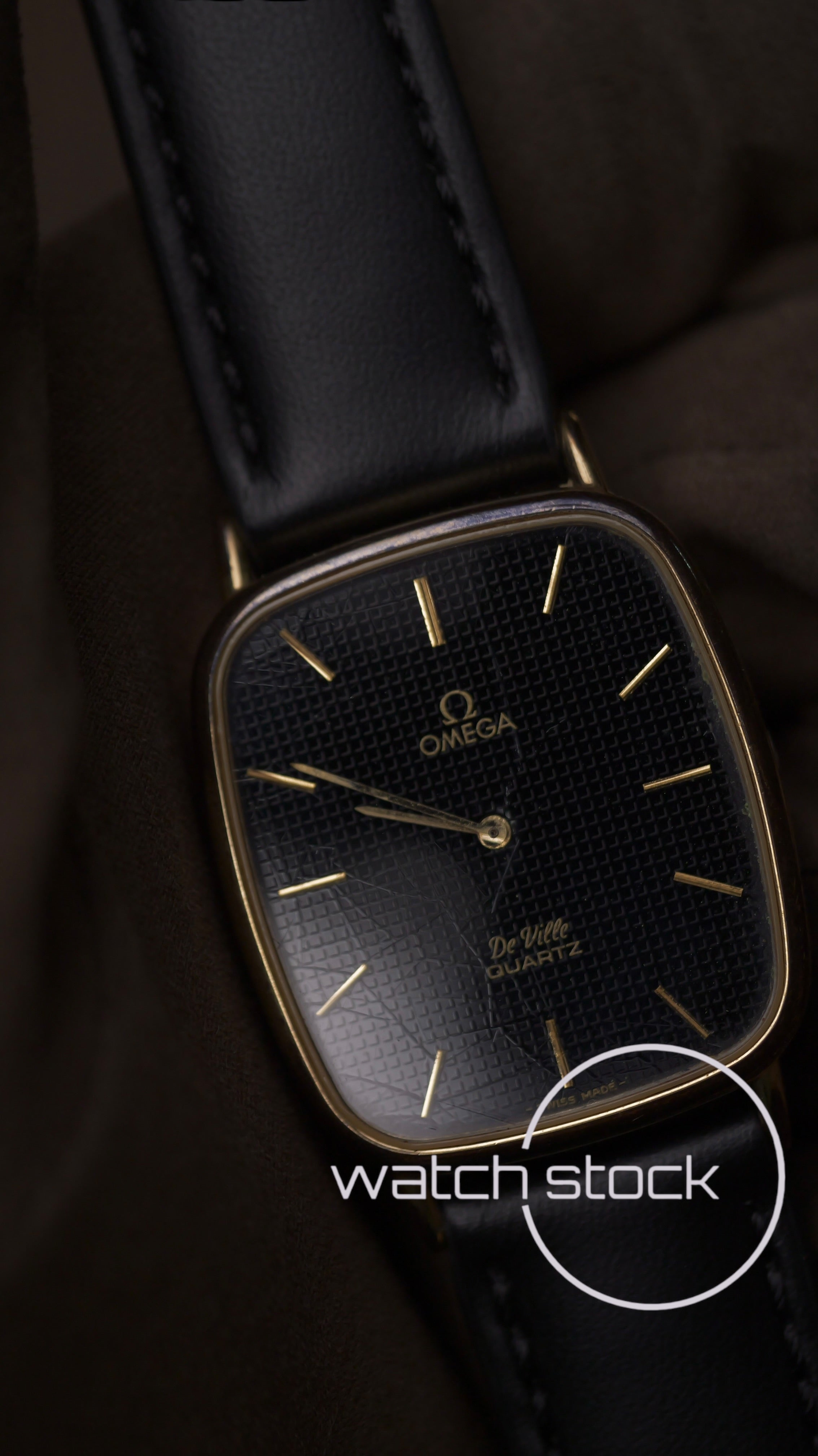 Omega De ville vintage 33mm placcato oro